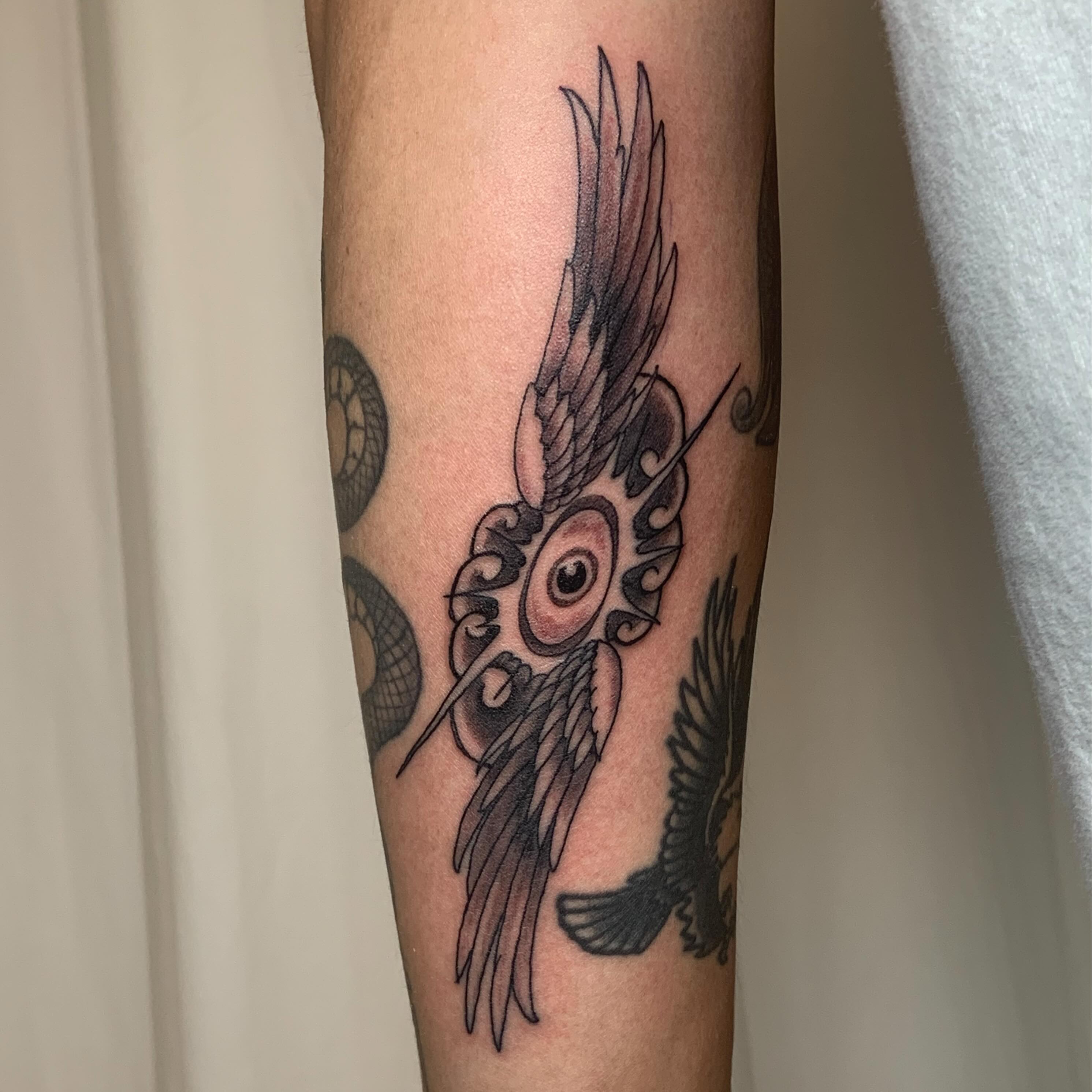 Tattoo by @tattoosbycourt β black_and_grey