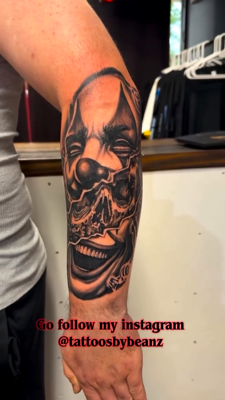 Tattoo by @tattoosbybeanz — realism, black_and_grey