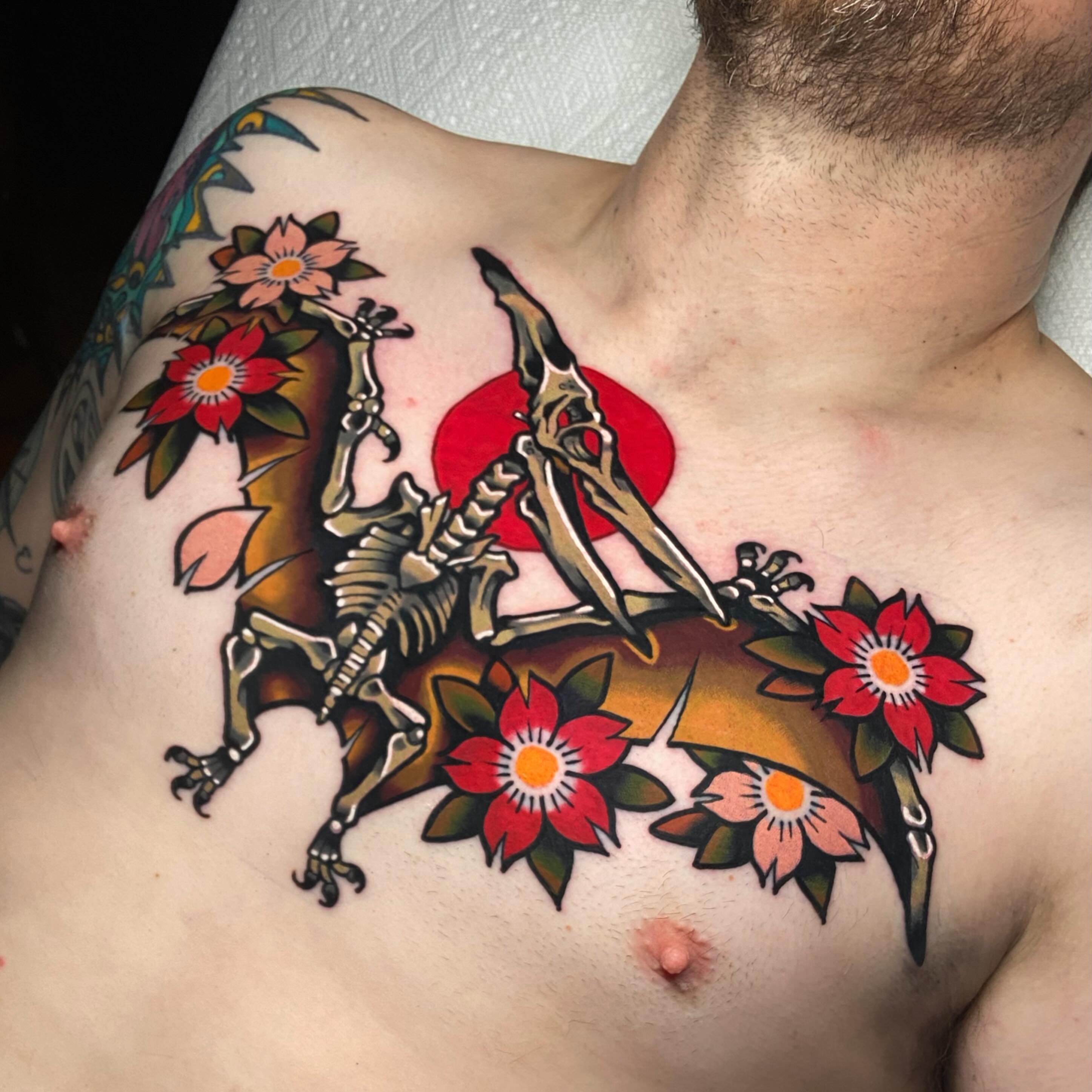 Tattoo by @matthewlimberstattoo — american_traditional, japanese_irezumi