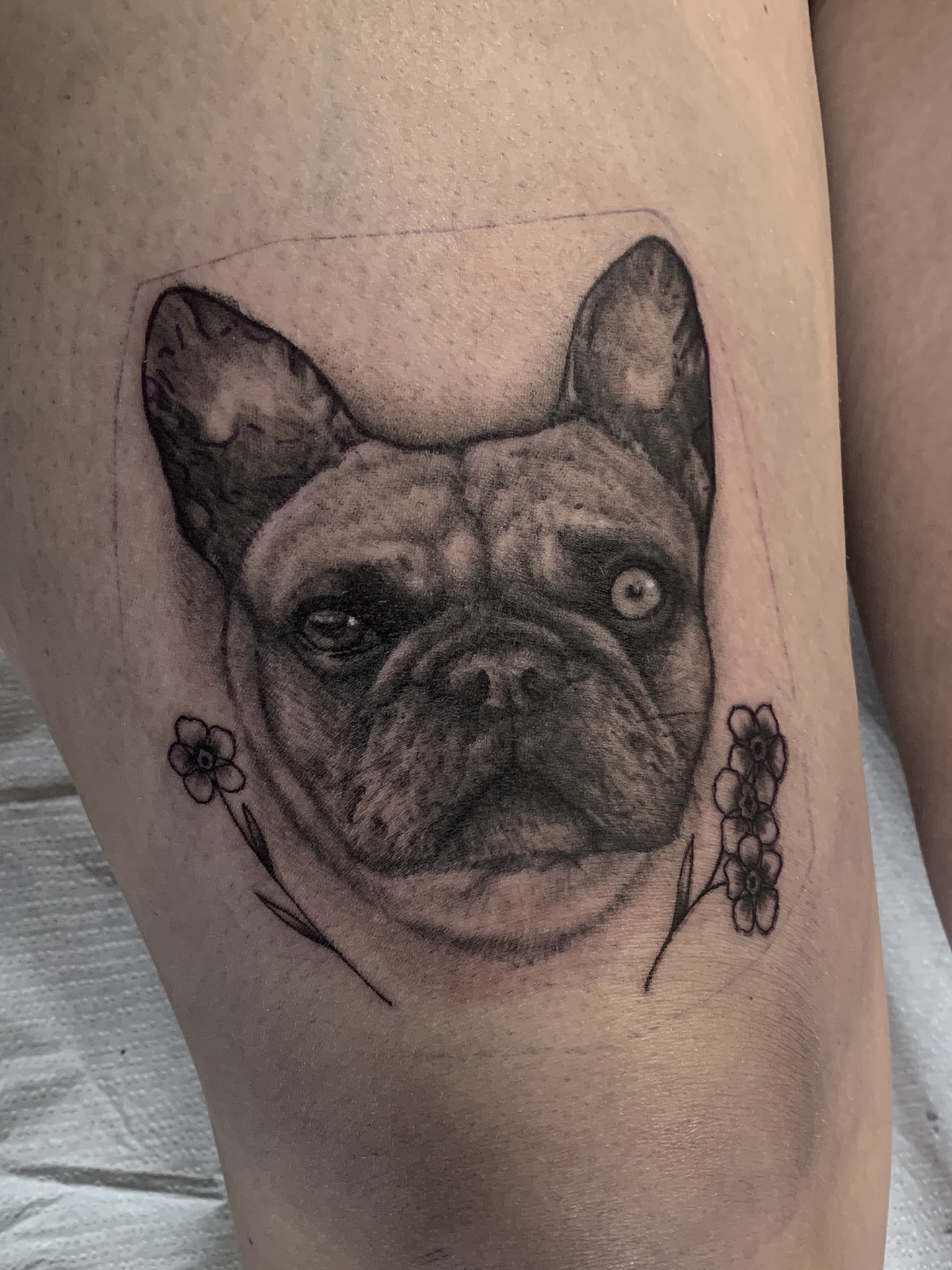 Tattoo by @macplanttattoos — realism, black_and_grey