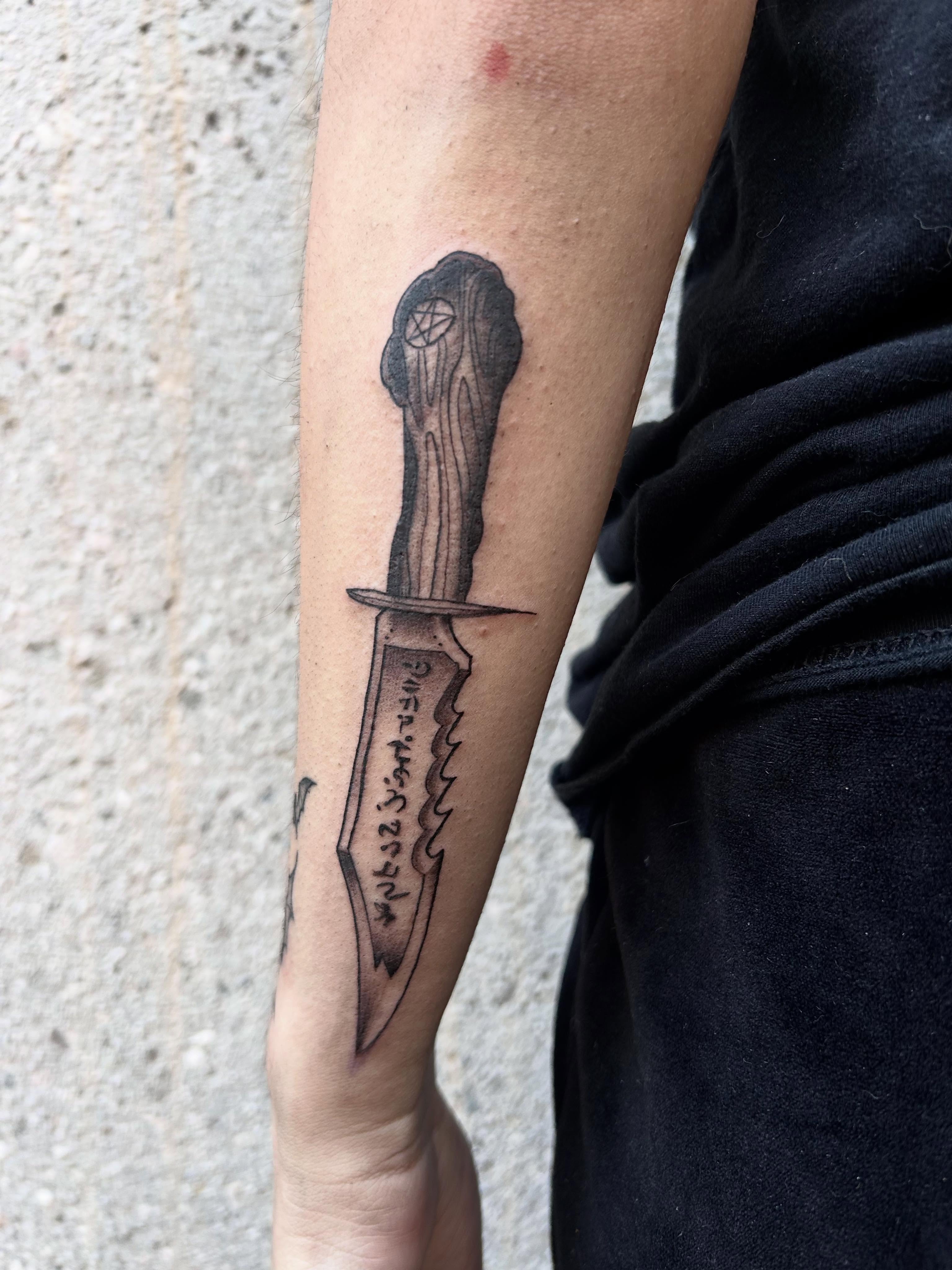 Tattoo by @birdytattoos_ — black_and_grey