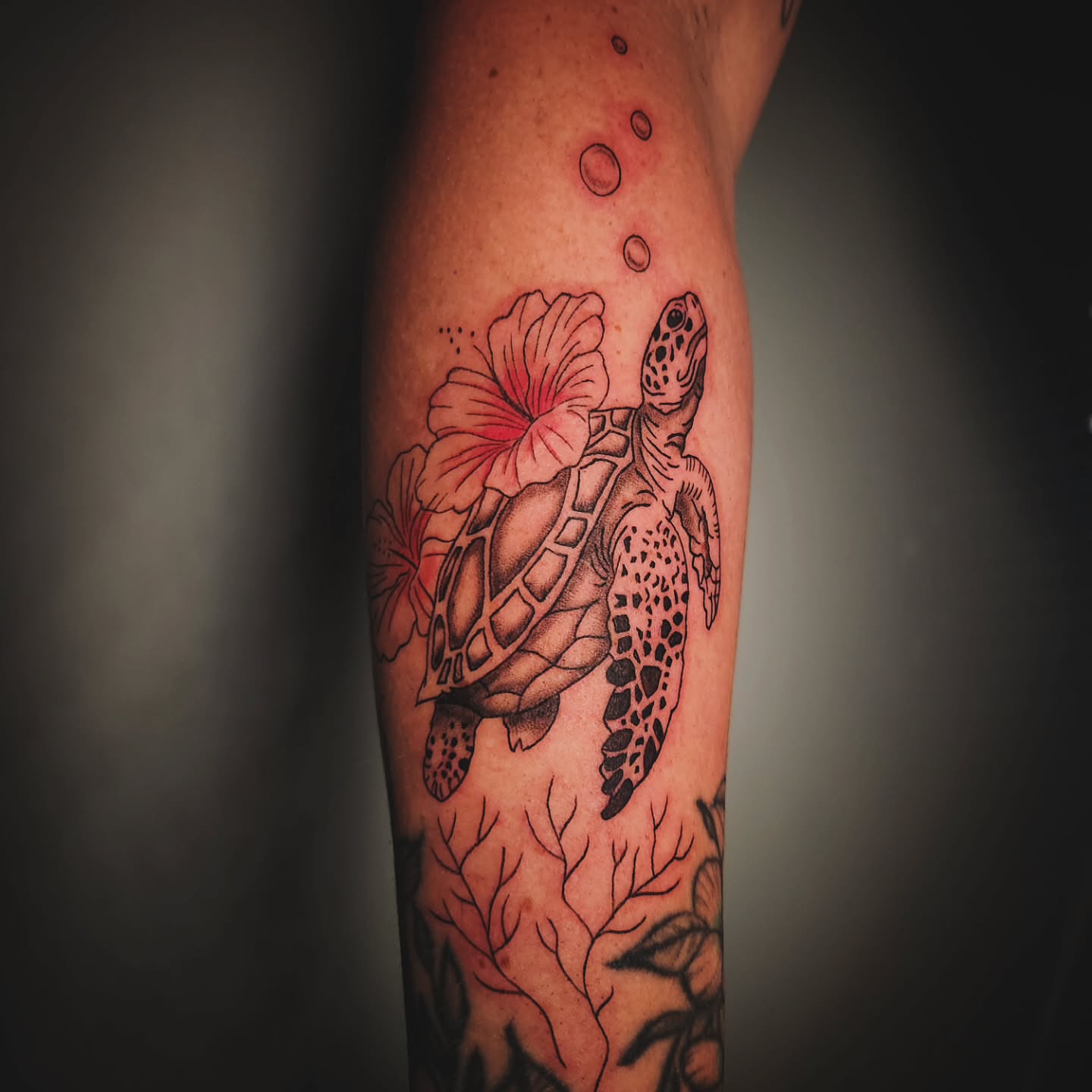 Tattoo by @lifeisajjtattoo_ — dotwork, realism