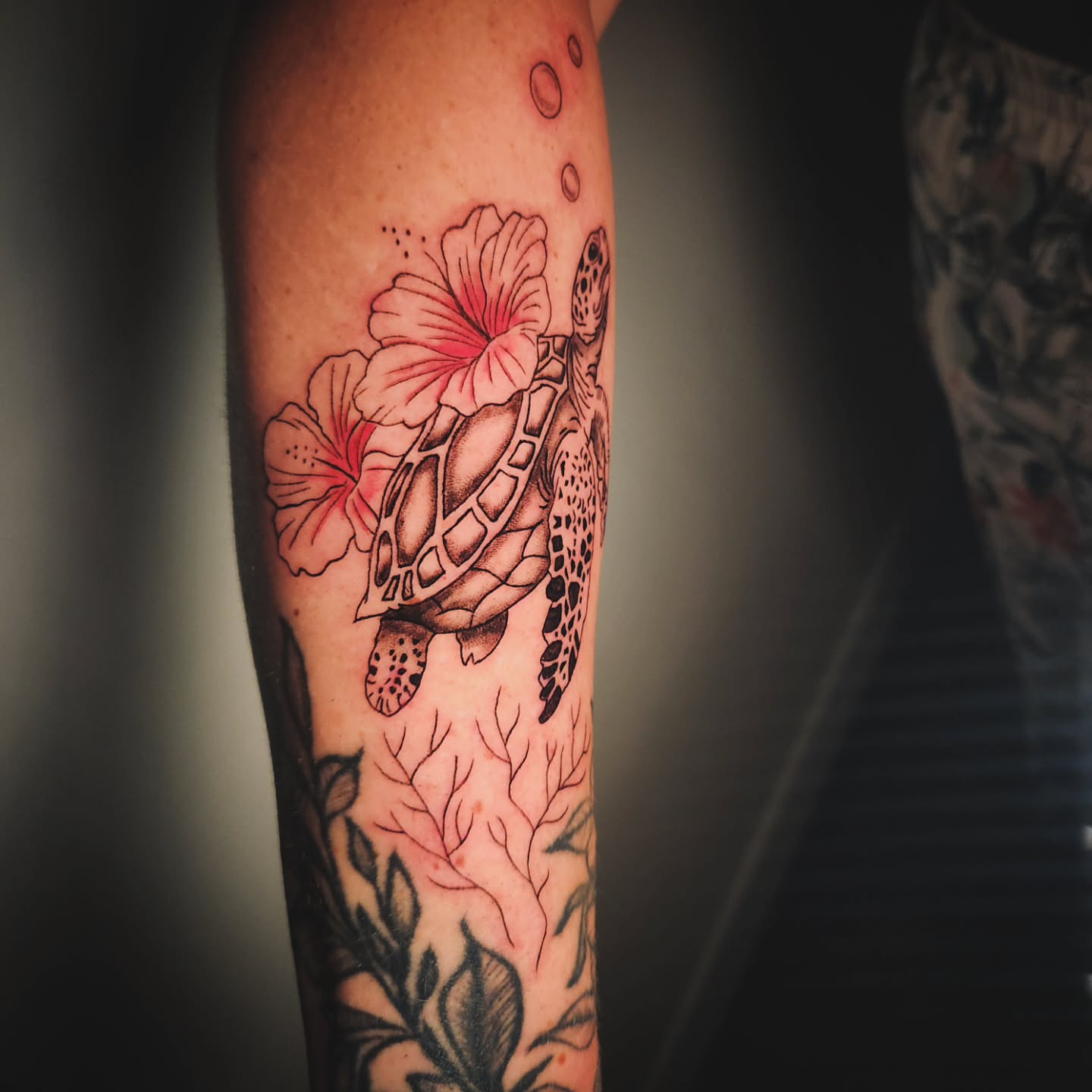 Tattoo by @lifeisajjtattoo_ — dotwork, realism