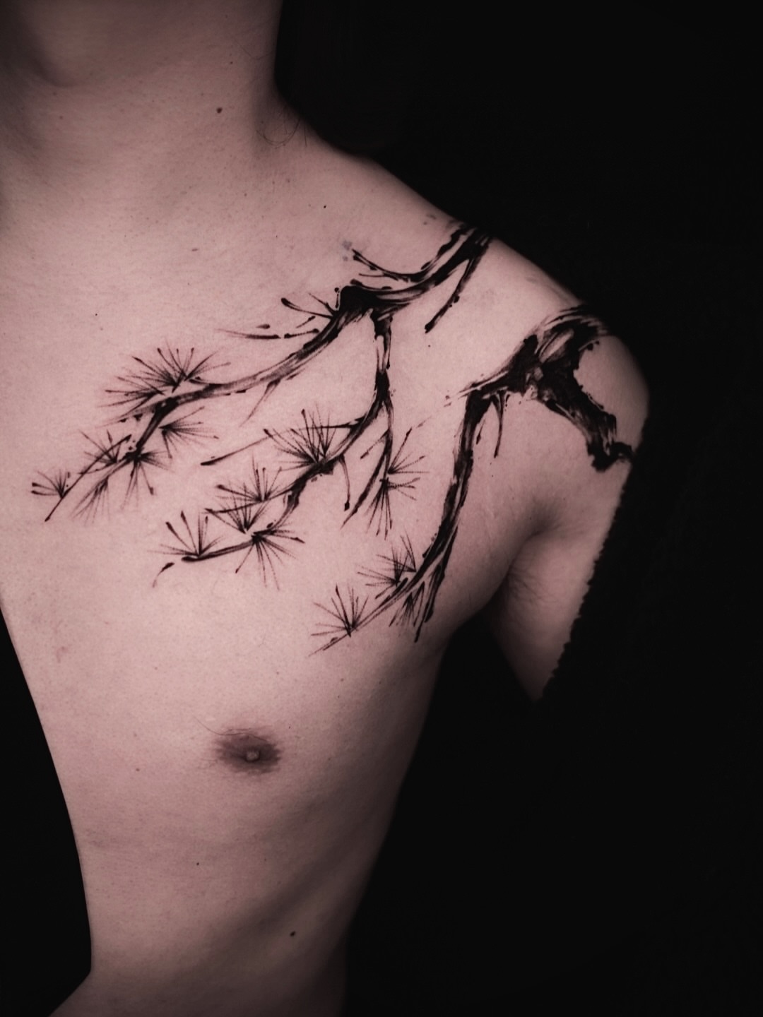 Tattoo by @dowoo_tattoo — black_and_grey