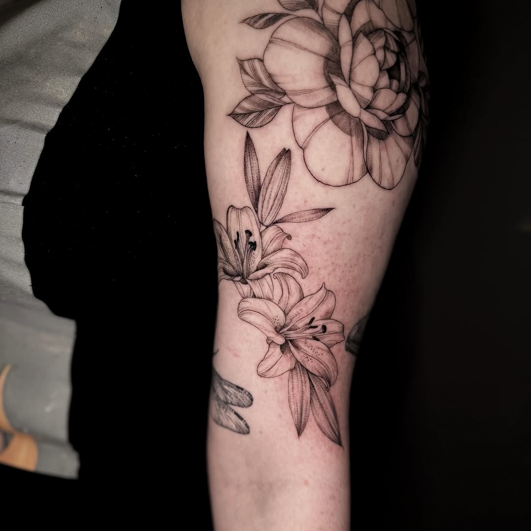 Tattoo by @killjoystabs β black_and_grey, realism