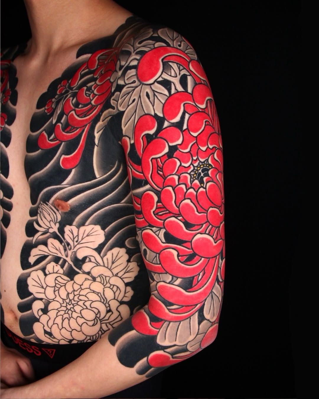 Tattoo by @hongdo_oriental — japanese_irezumi, blackwork
