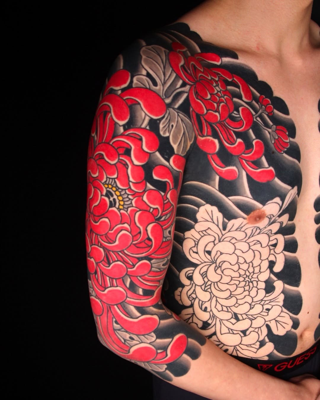 Tattoo by @hongdo_oriental — japanese_irezumi, blackwork