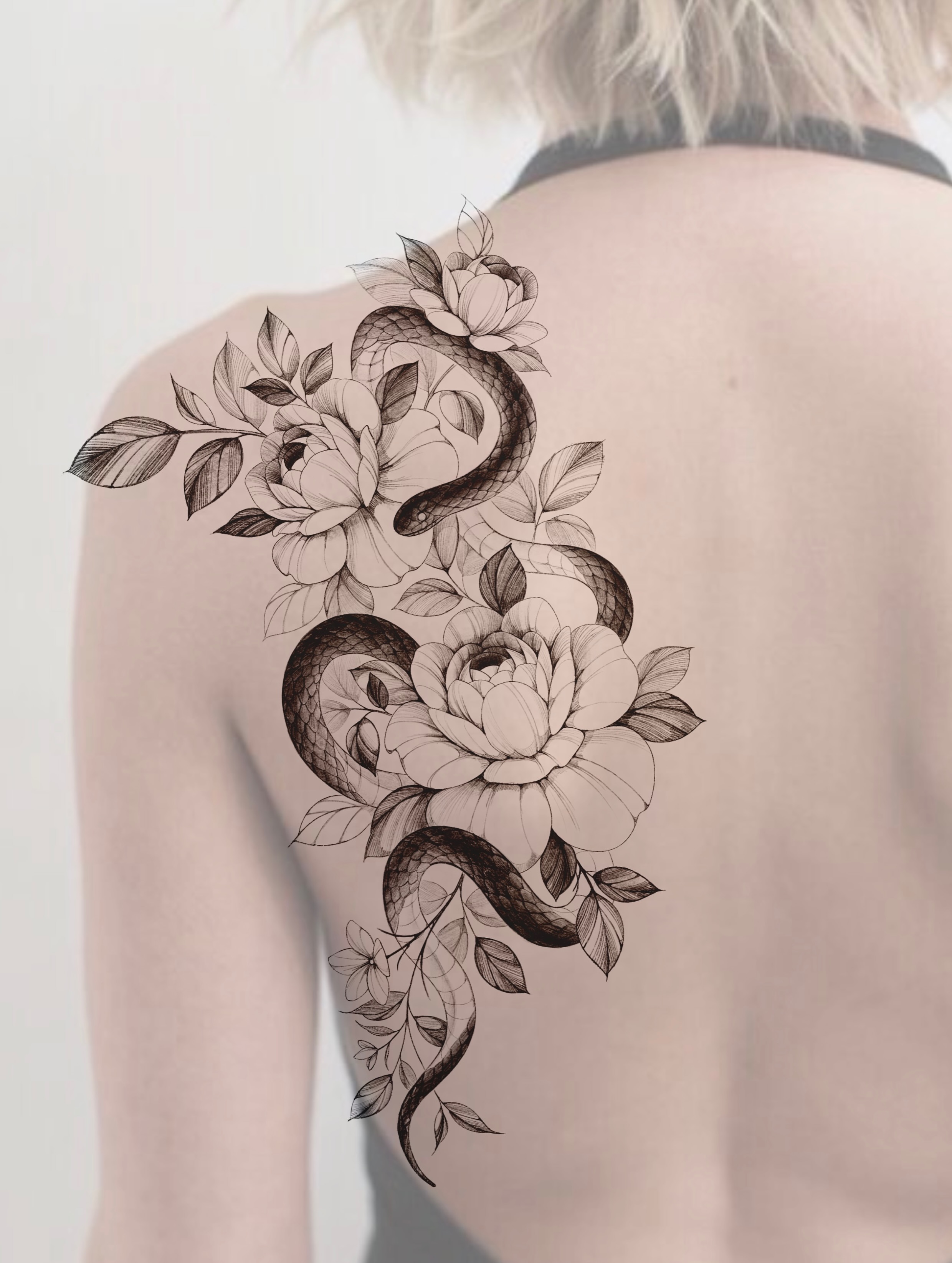 Tattoo by Hyn[hin] / Sydneytattoo flowertattoo, Sydney, Australia