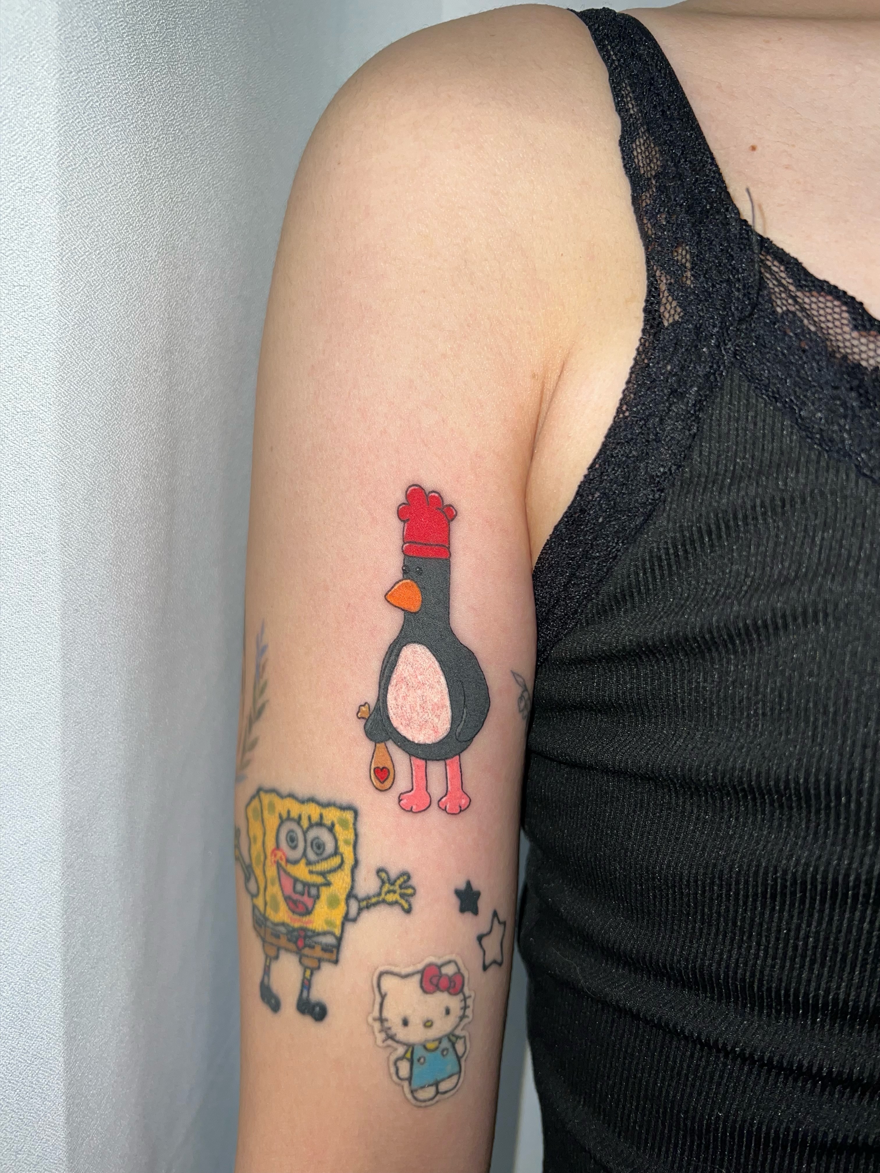 Tattoo by @piggy_boogy — dotwork