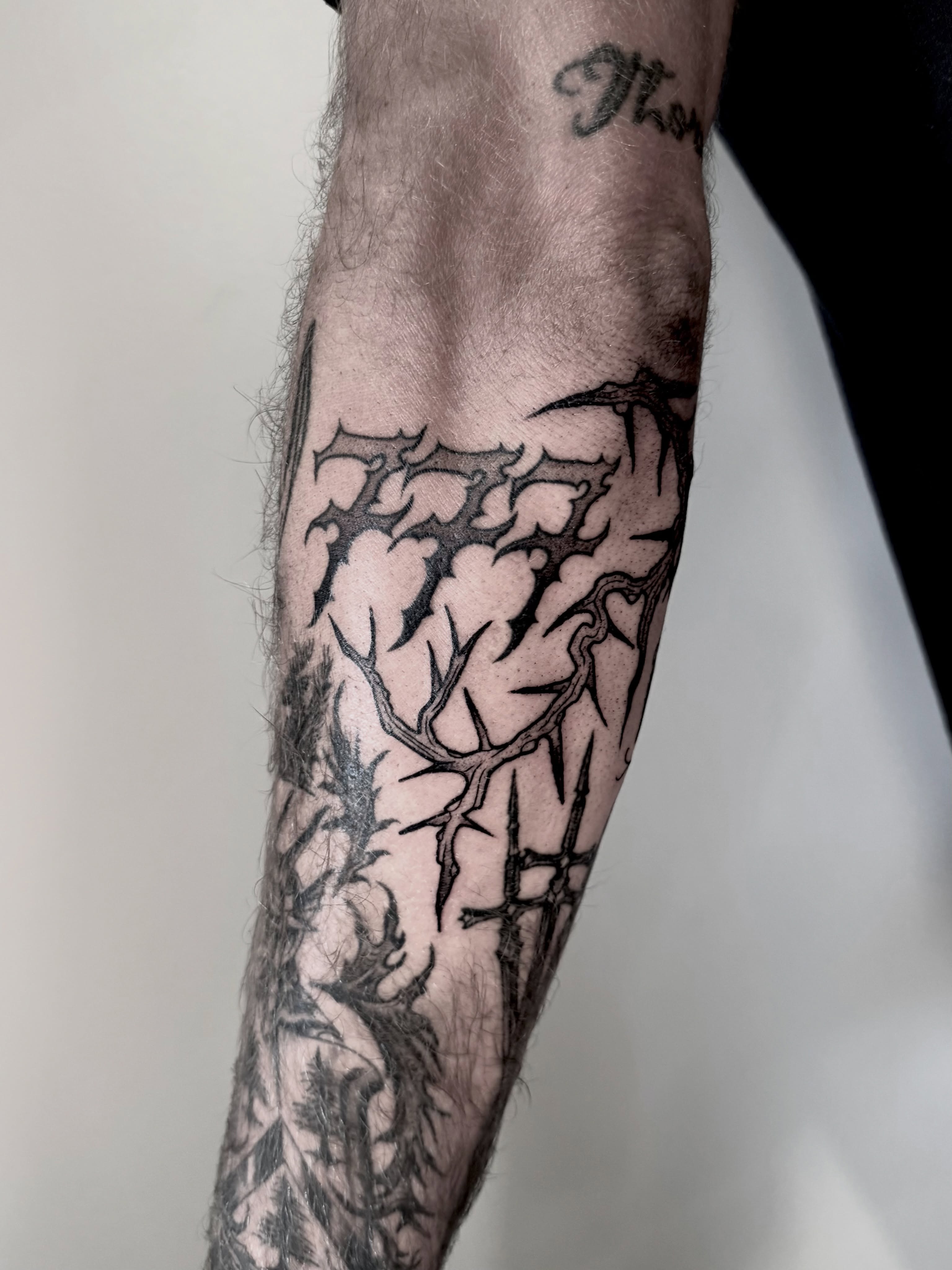 Tattoo by @katepenntattoos โ black_and_grey