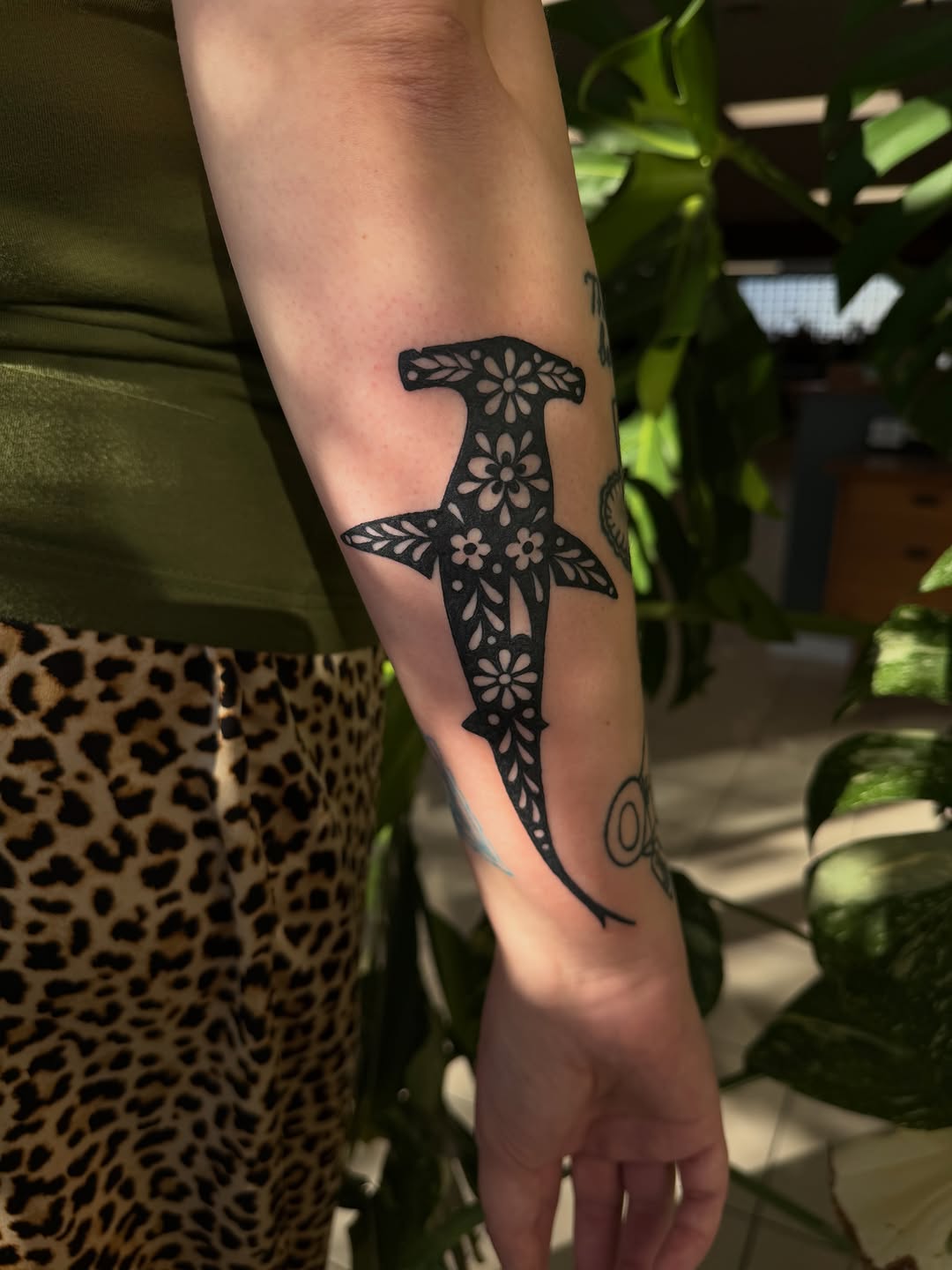 Tattoo by @bangarangtattoos — blackwork, ornamental