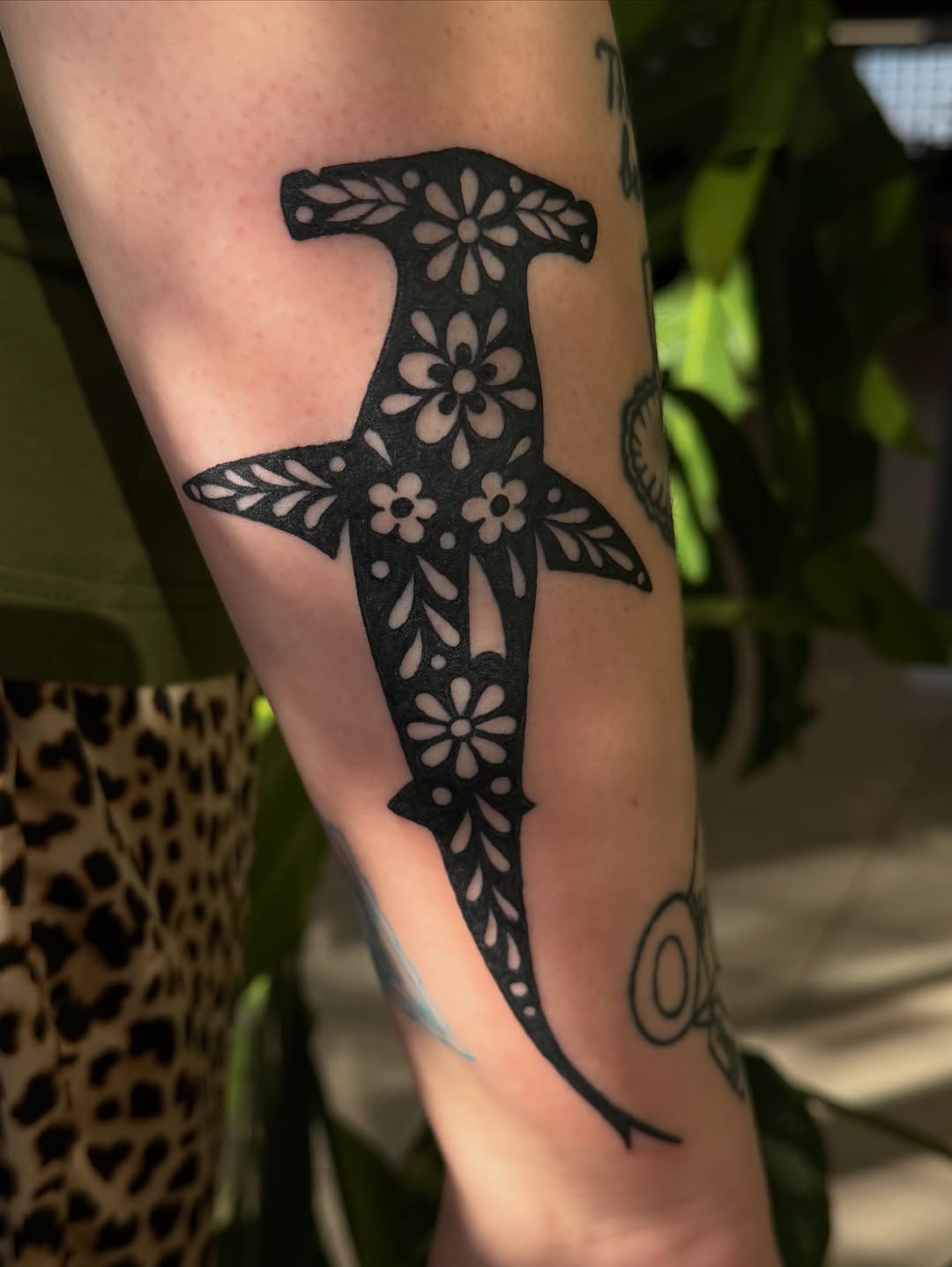Tattoo by @bangarangtattoos — blackwork, ornamental