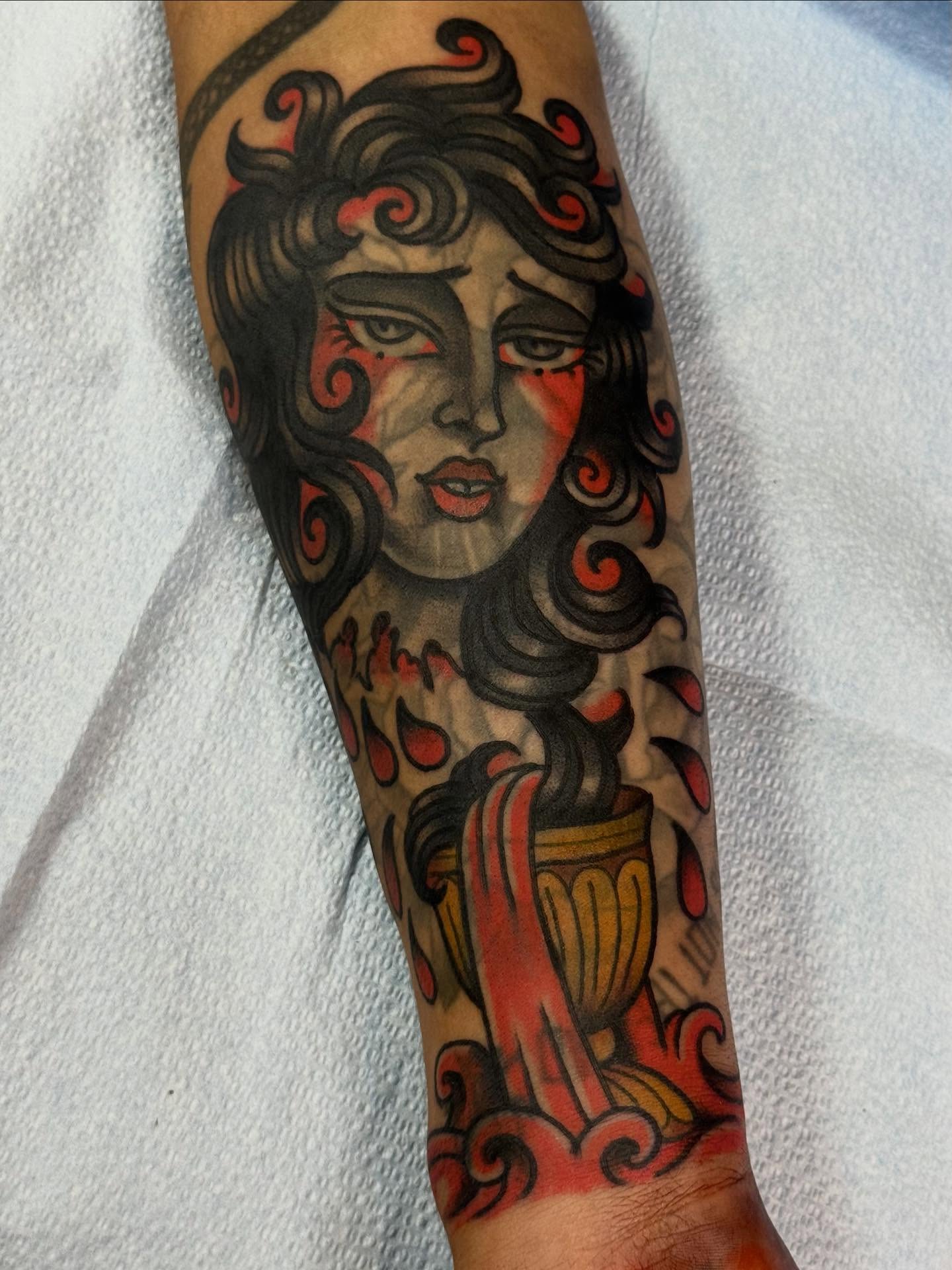Tattoo by @crookedrain_crookedrain — american_traditional