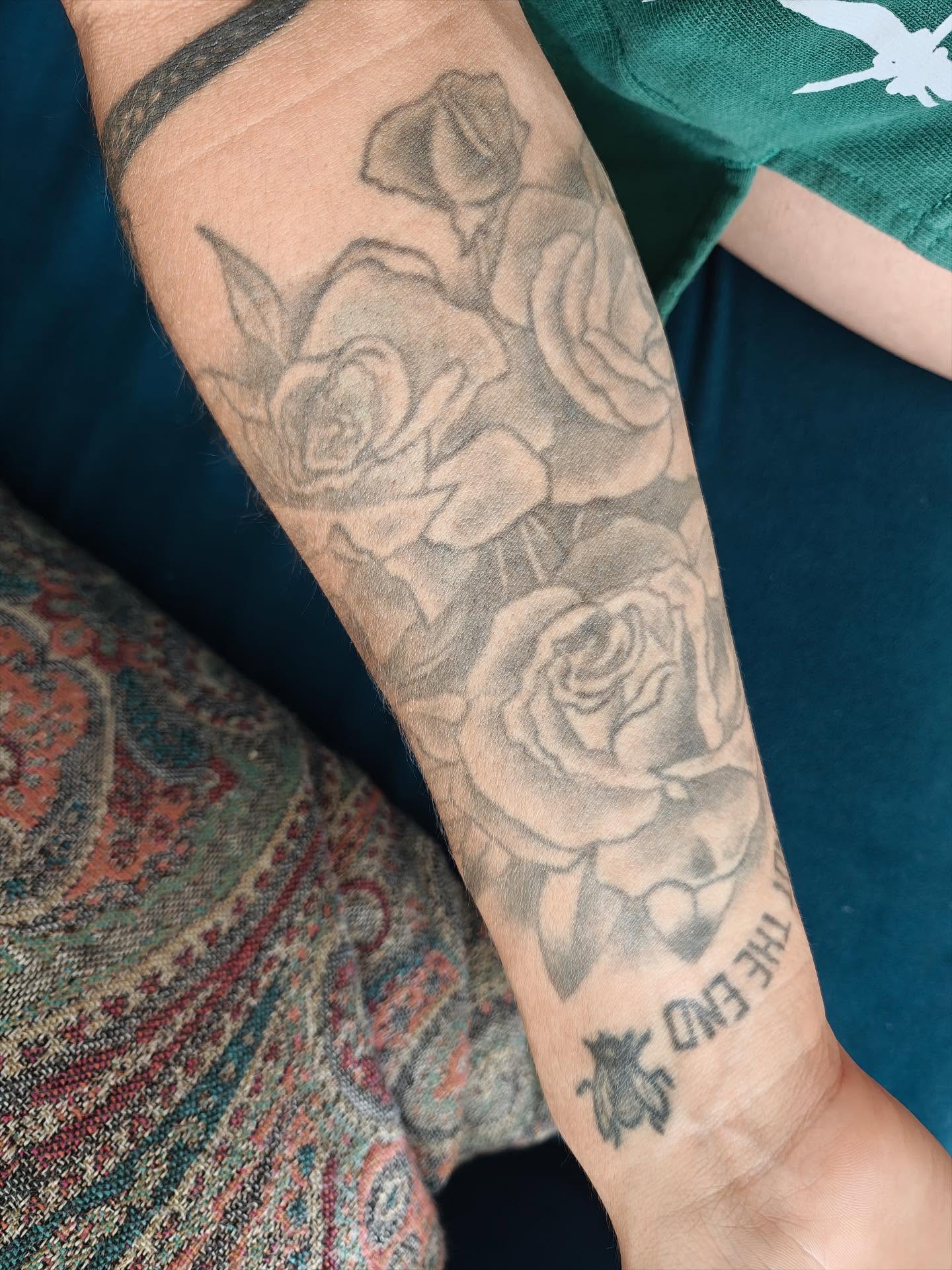 Tattoo by @crookedrain_crookedrain — black_and_grey