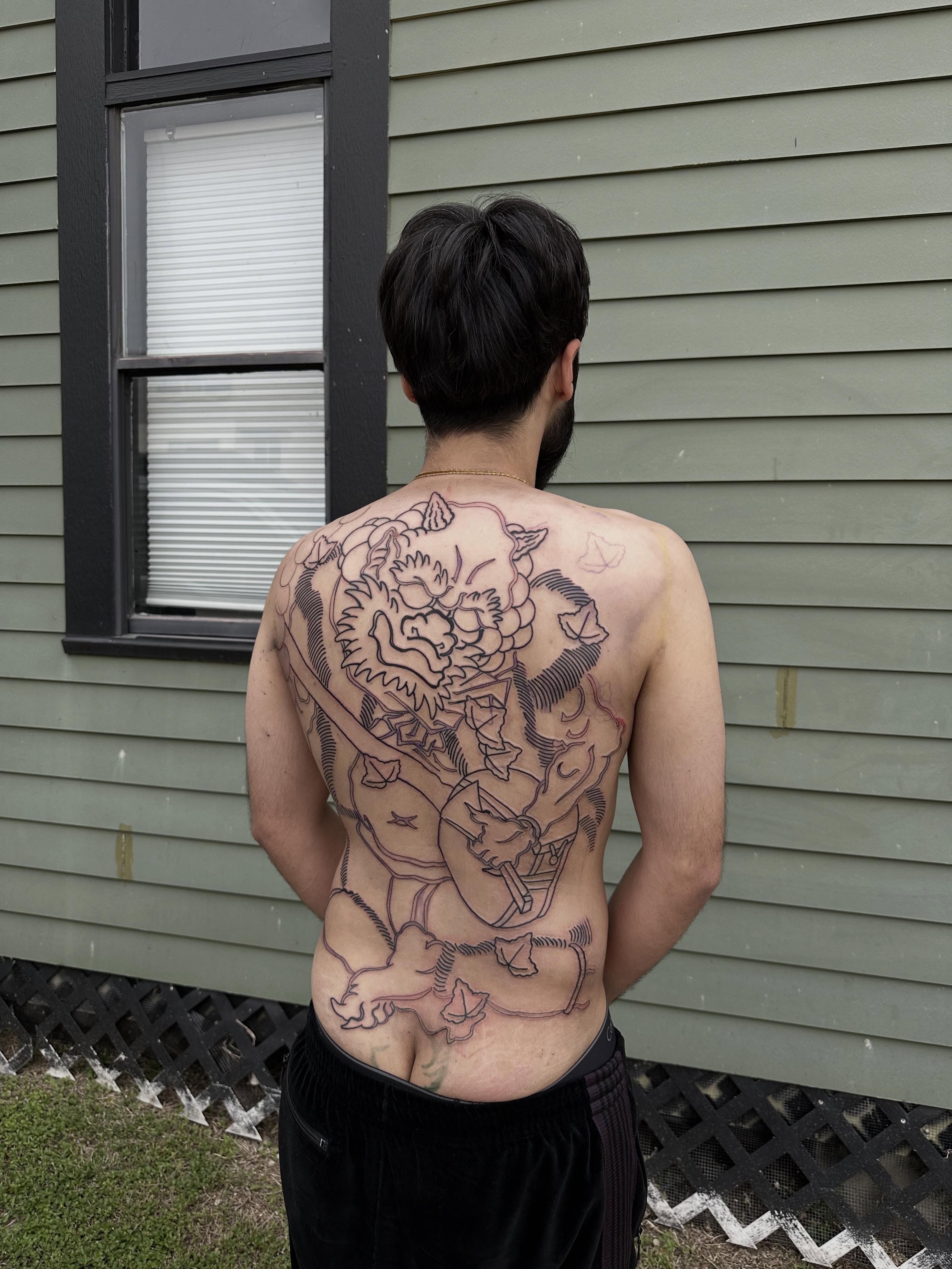 Tattoo by @kirincowboy — japanese_irezumi