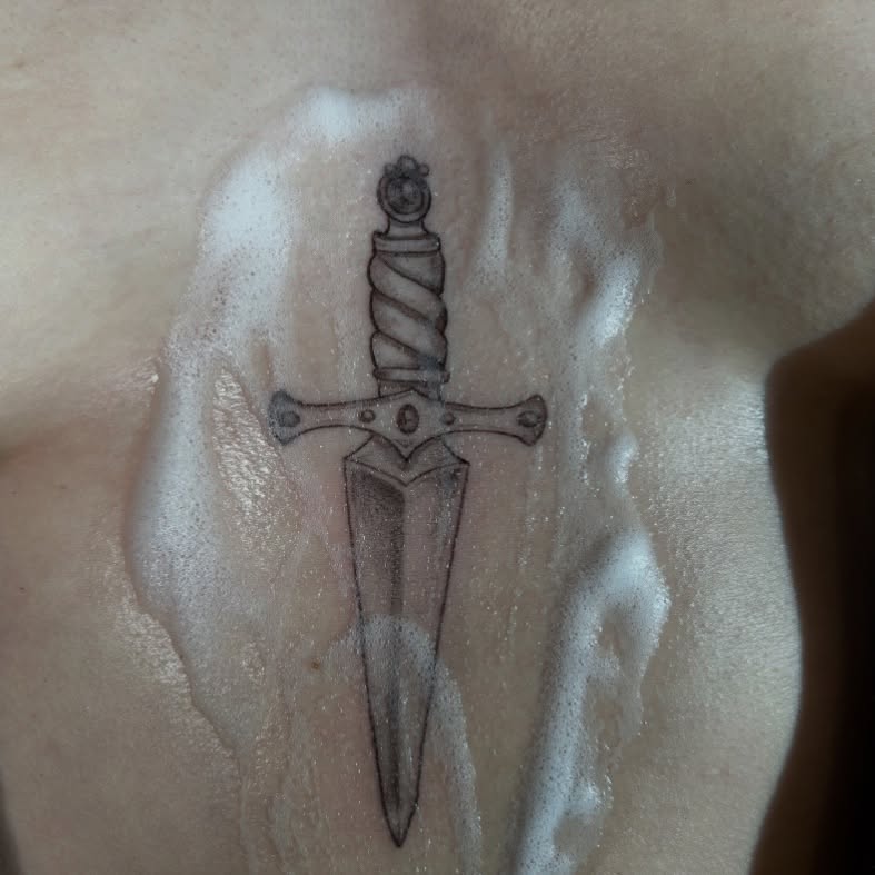 Tattoo by @nomadic.designs β black_and_grey