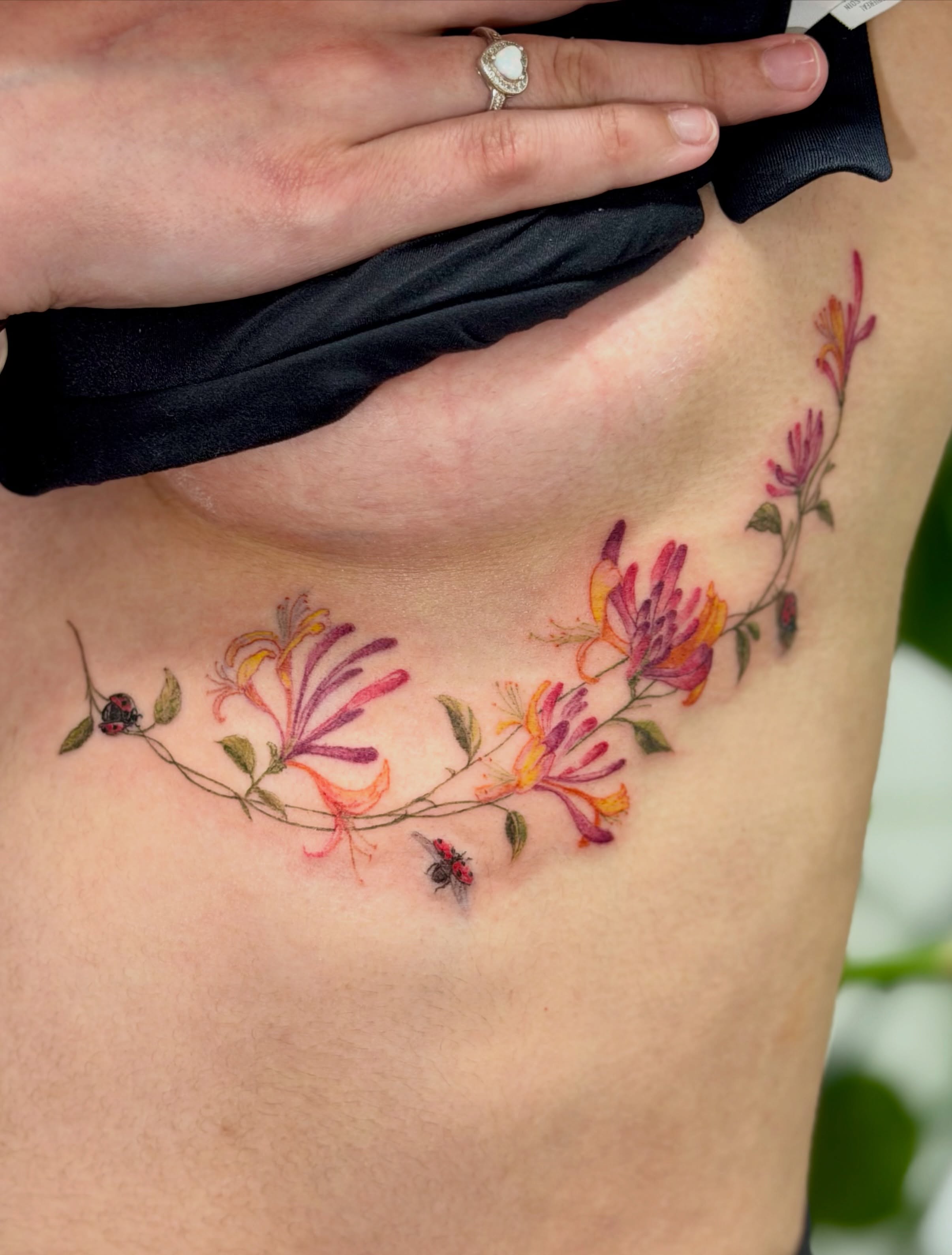 Tattoo by @midnight.aries.art — watercolor