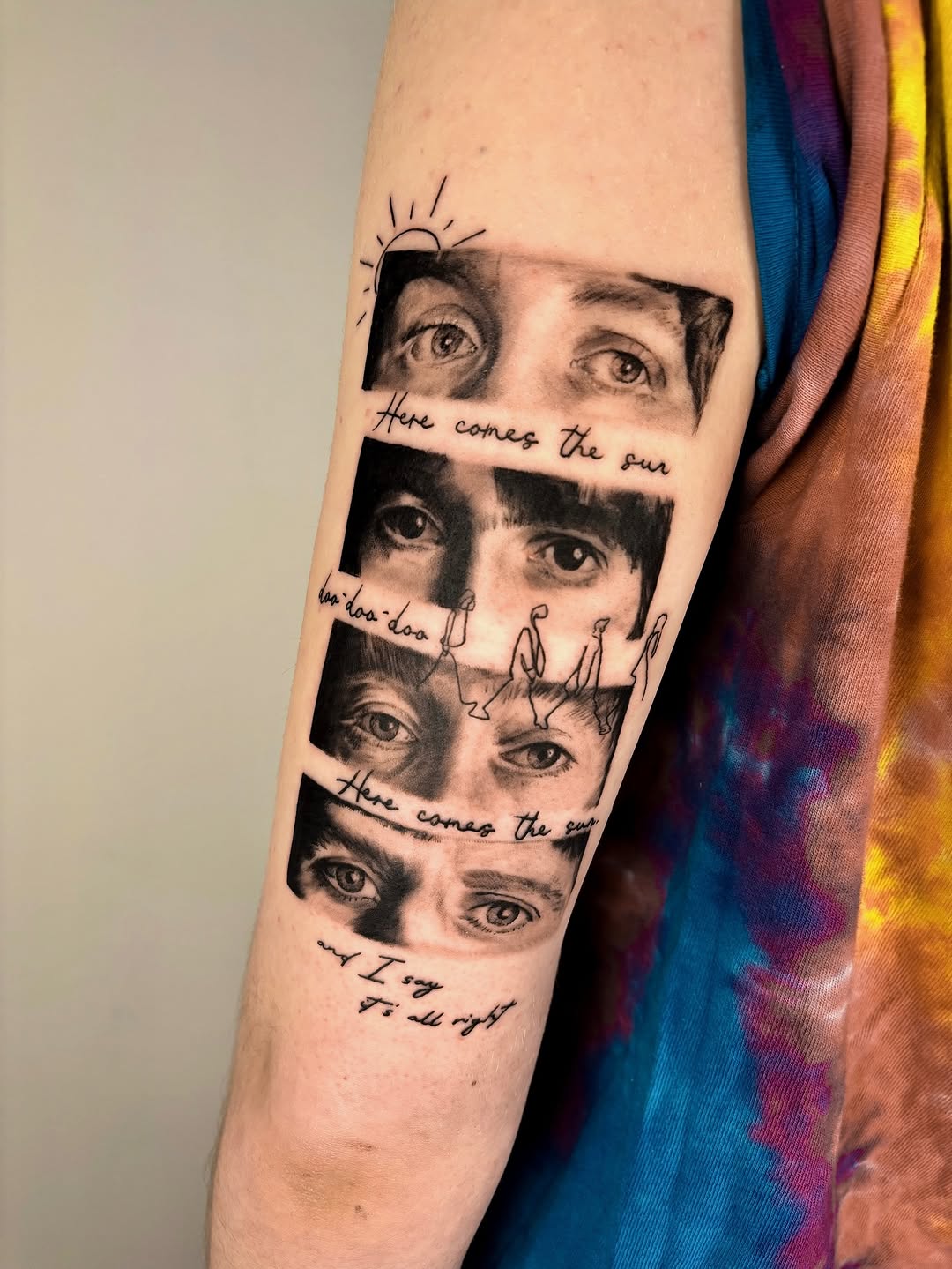 Tattoo by @profound.desires — realism, lettering_script