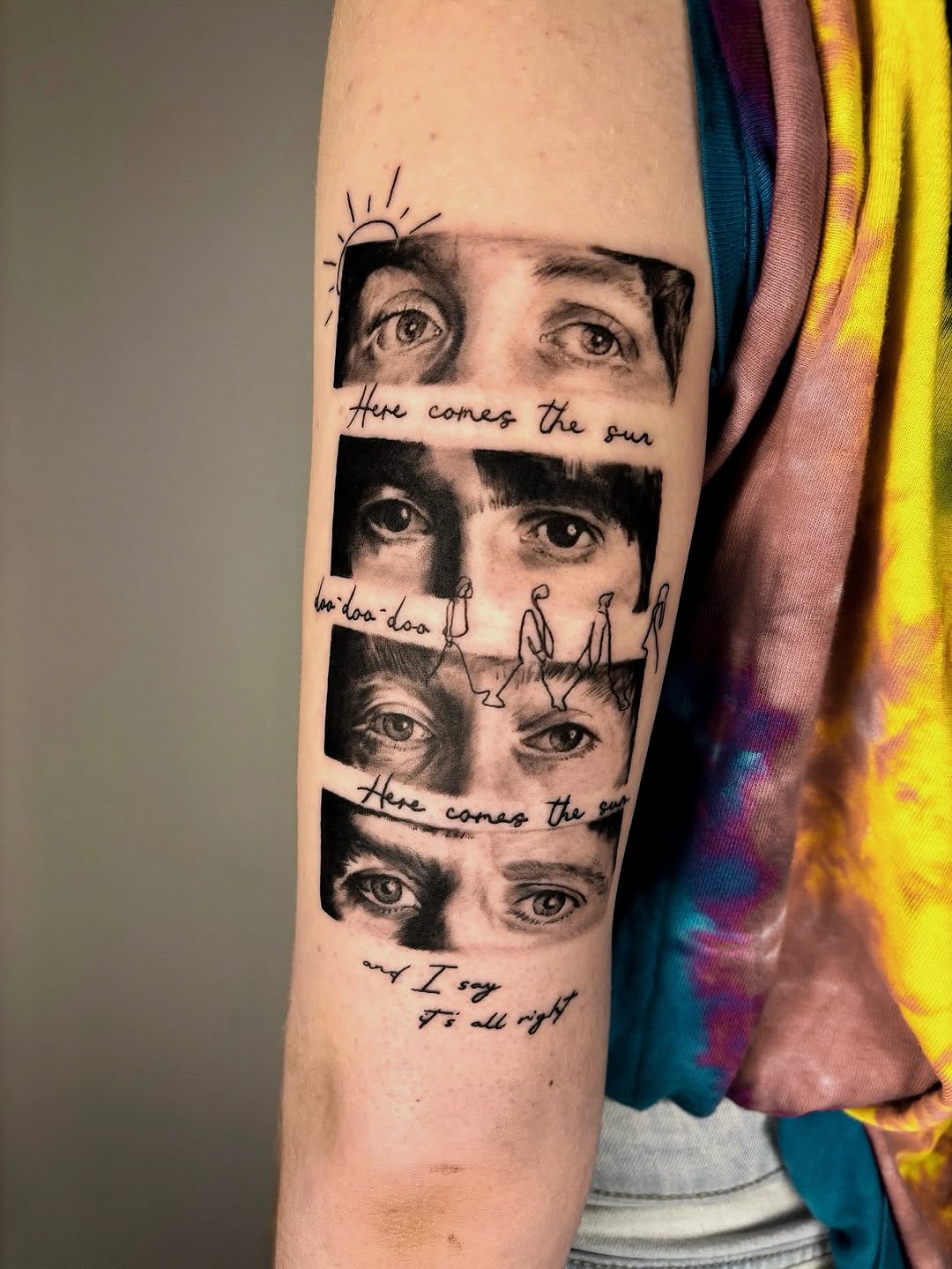 Tattoo by @profound.desires — realism, lettering_script