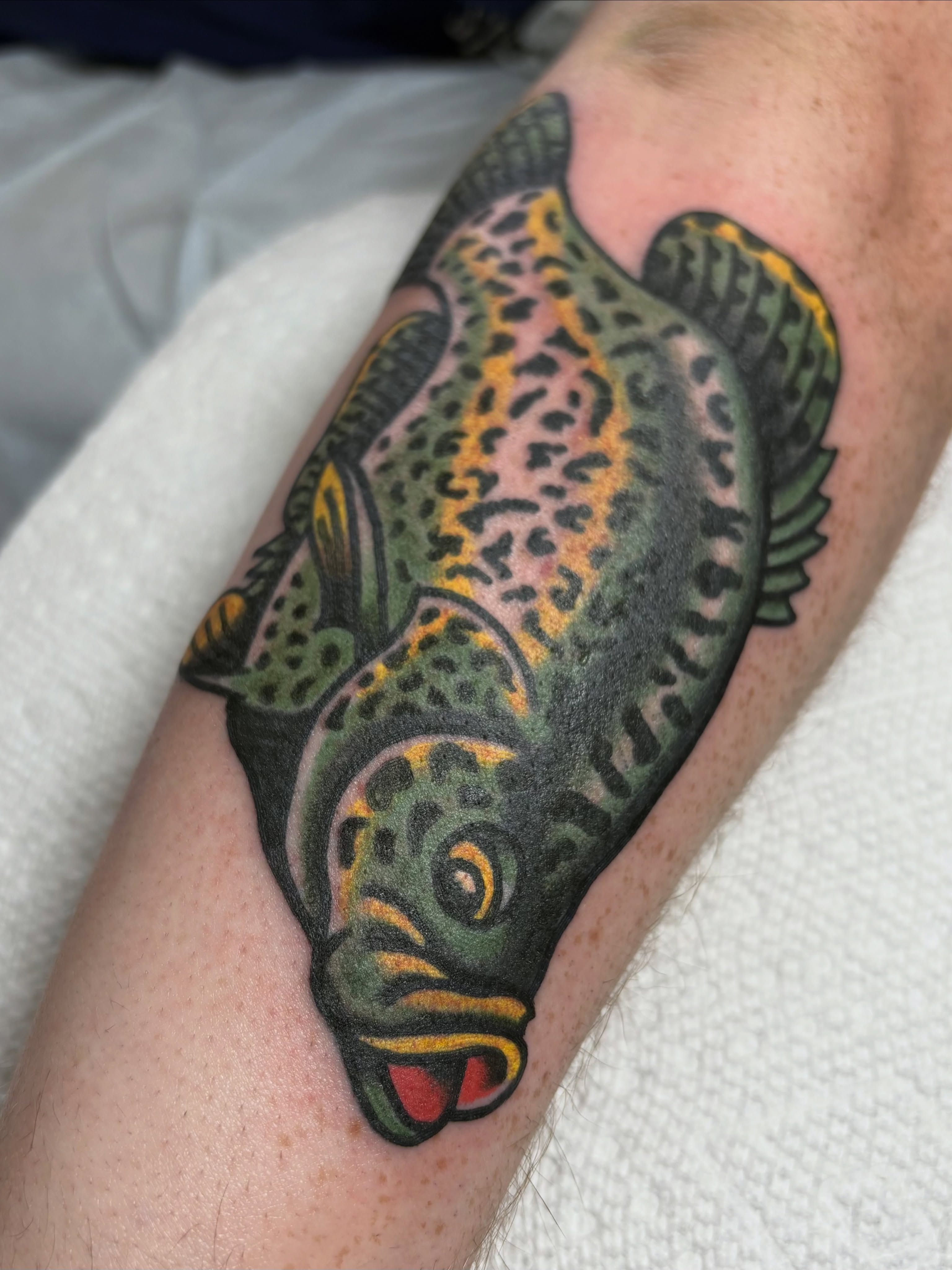 Tattoo by @jaketat2herbert — american_traditional, realism