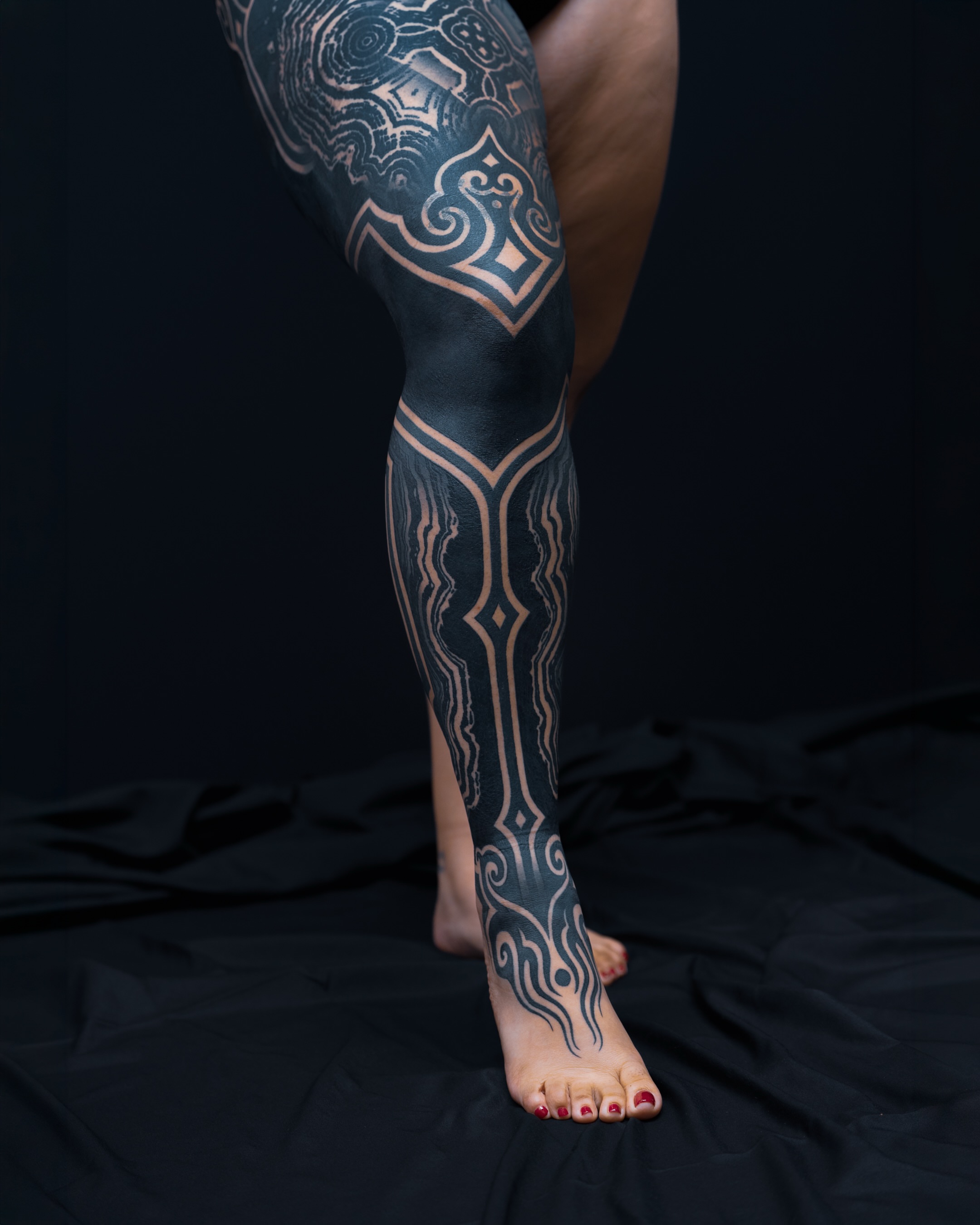 Tattoo by @katiemizuno — geometric