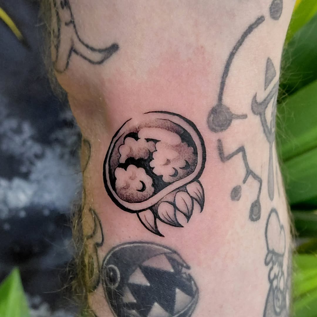Tattoo by @antisocialinks — dotwork
