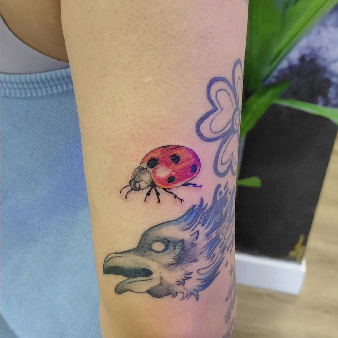 Tattoo by @antisocialinks — trash_polka