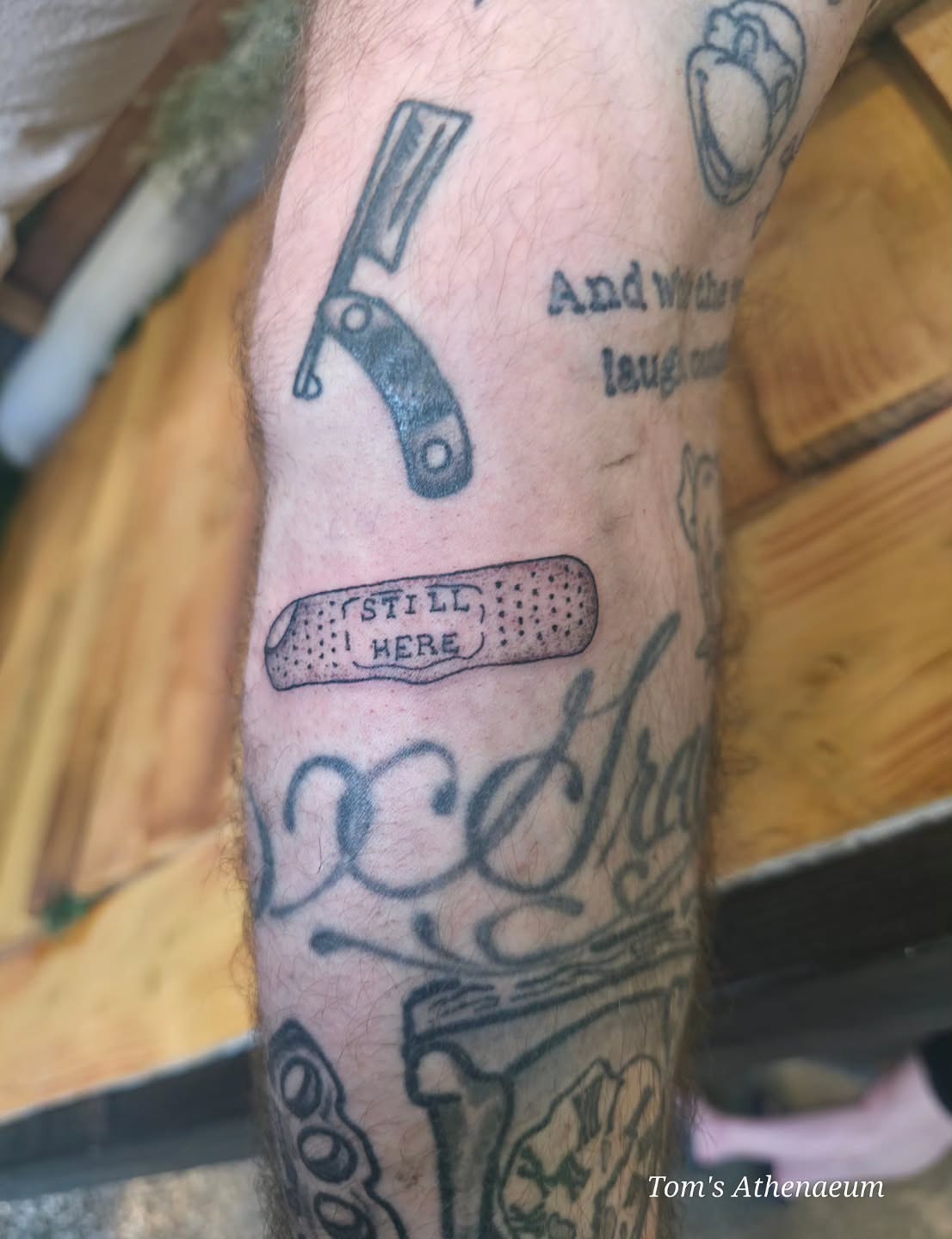 Tattoo by @toms_athenaeum — black_and_grey