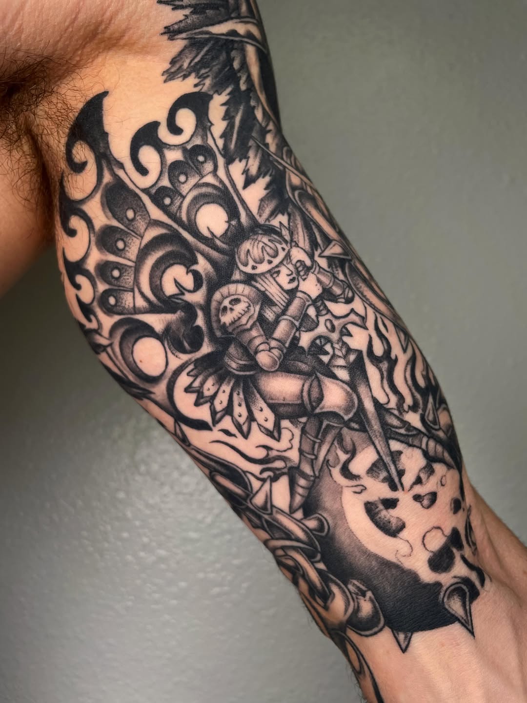 Tattoo by @ghostneedles_ β black_and_grey, realism