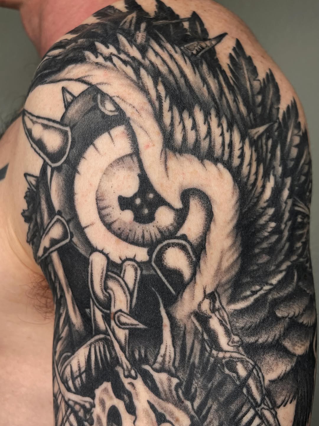 Tattoo by @ghostneedles_ β black_and_grey, realism
