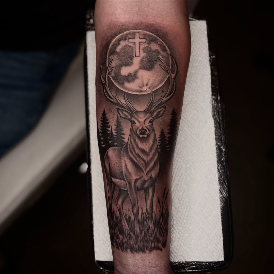 Tattoo by @ldempseytattoos — realism, black_and_grey