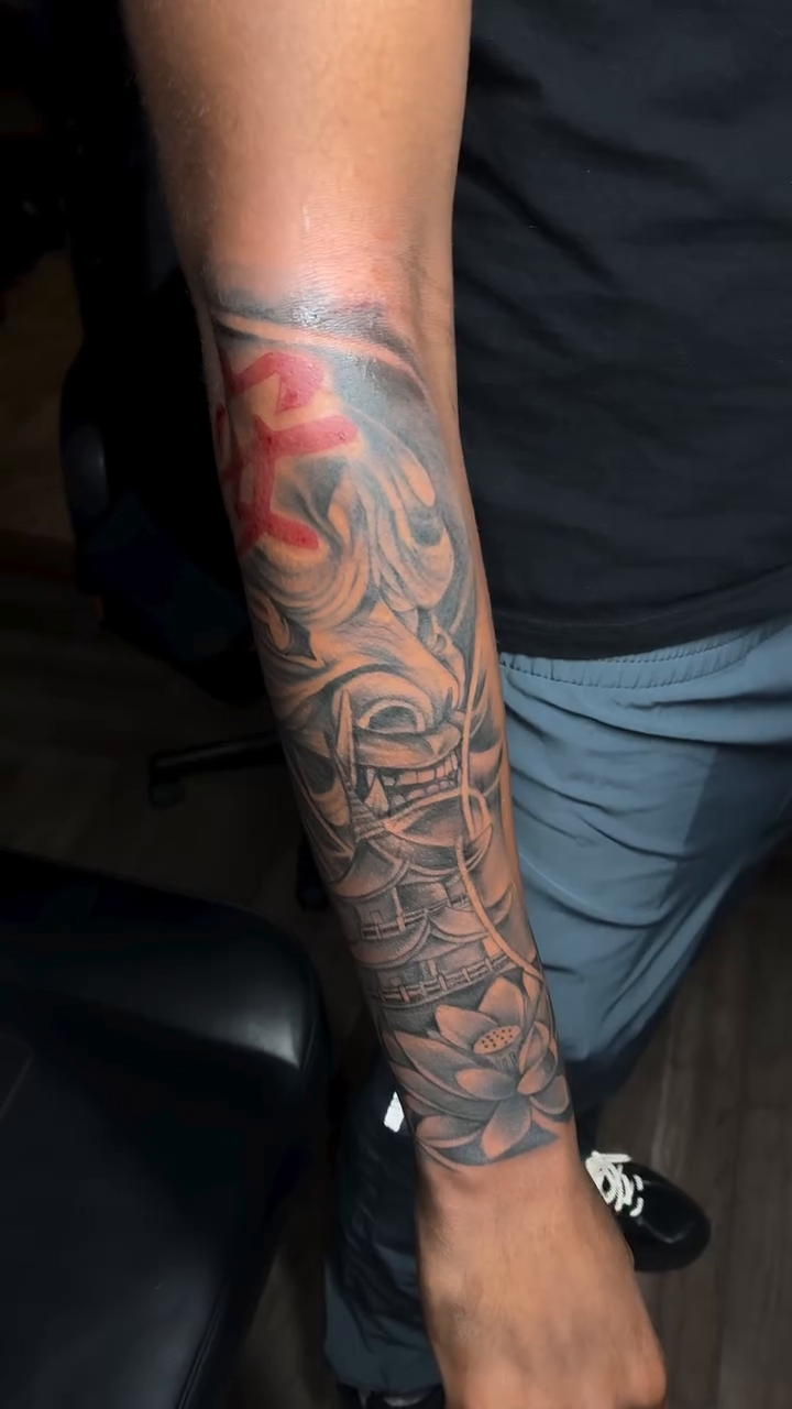 Tattoo by @shotbyda_k — japanese_irezumi, black_and_grey