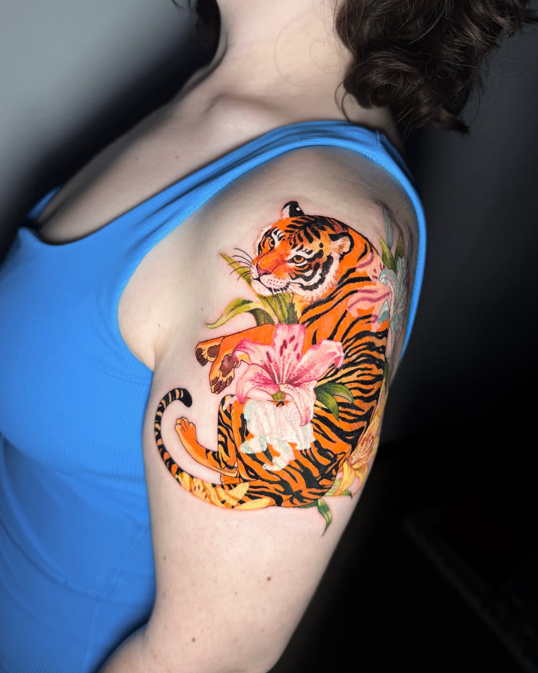 Tattoo by @luinytattoo — realism, japanese_irezumi