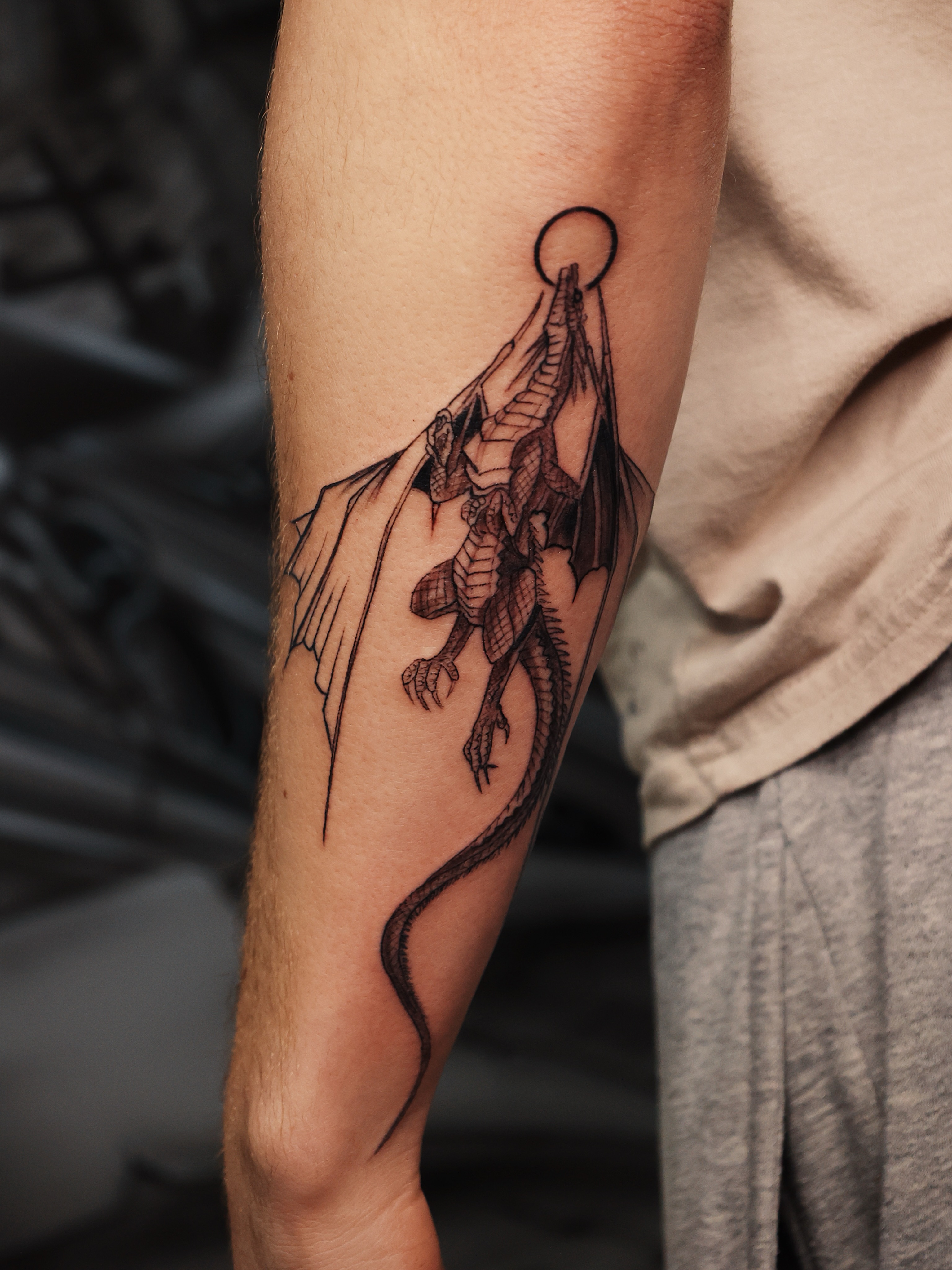 Tattoo by @dzulmaster — black_and_grey