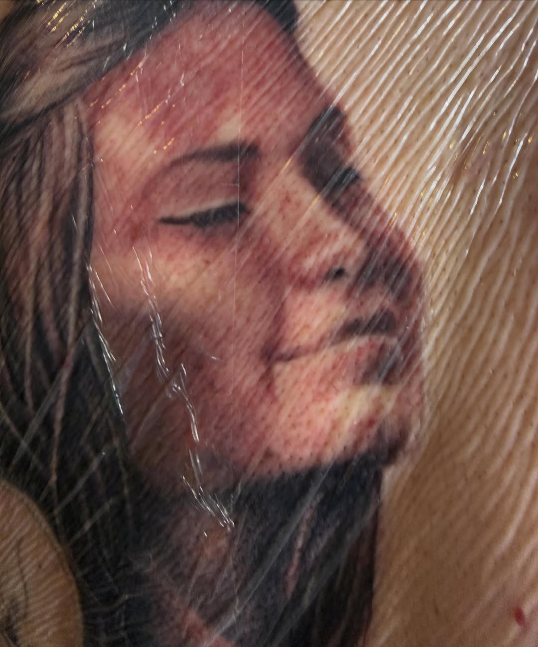 Tattoo by @cyborgbrains — realism