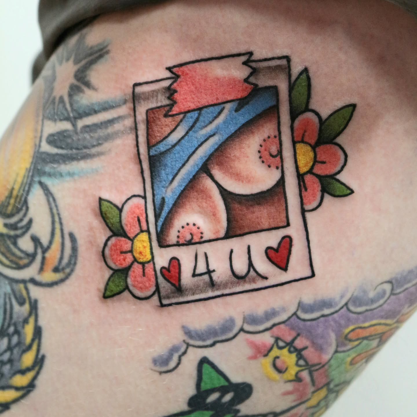 Tattoo by @misspixiedevil β american_traditional