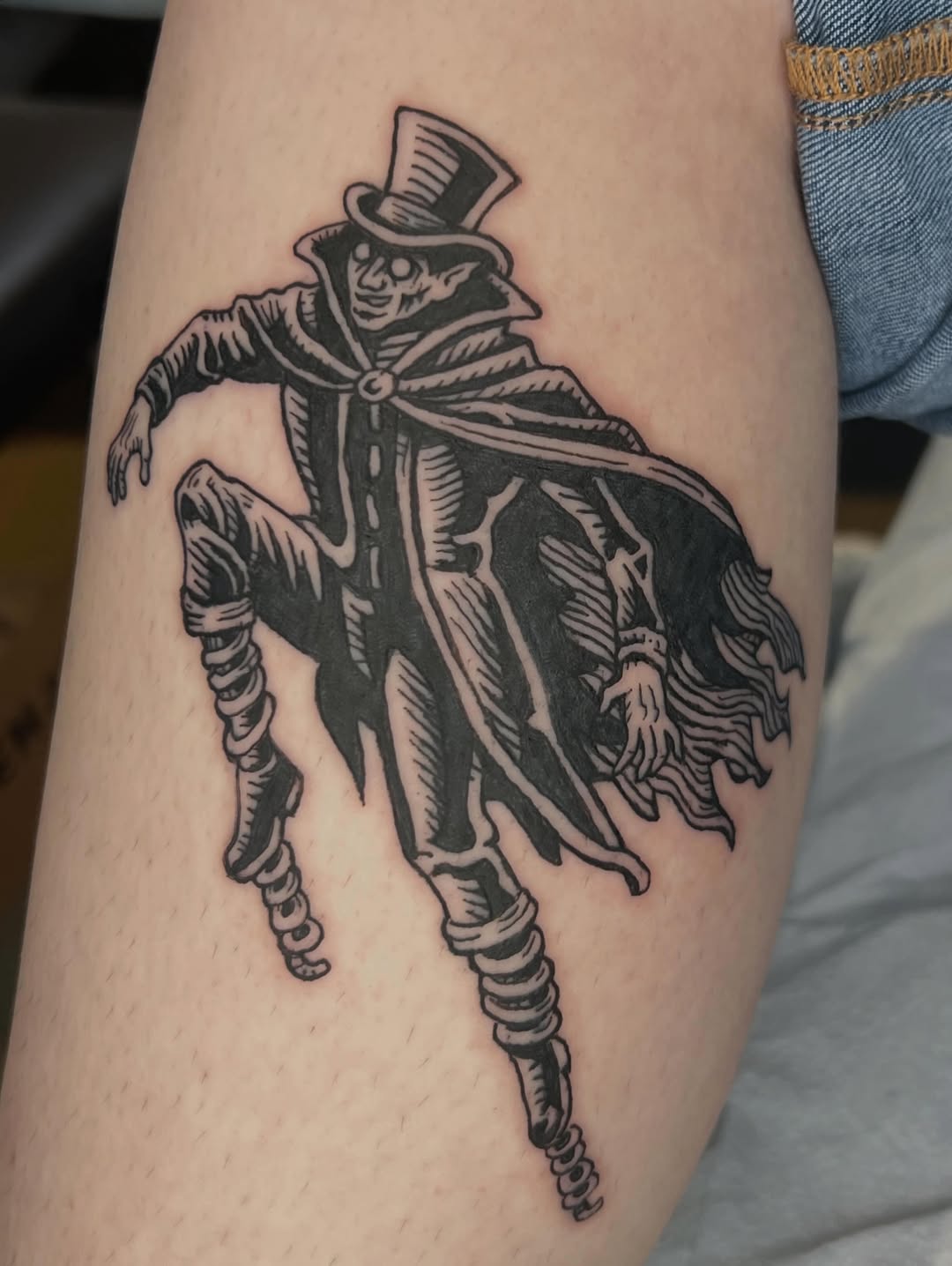 Tattoo by @futurefires42 — blackwork, illustrative