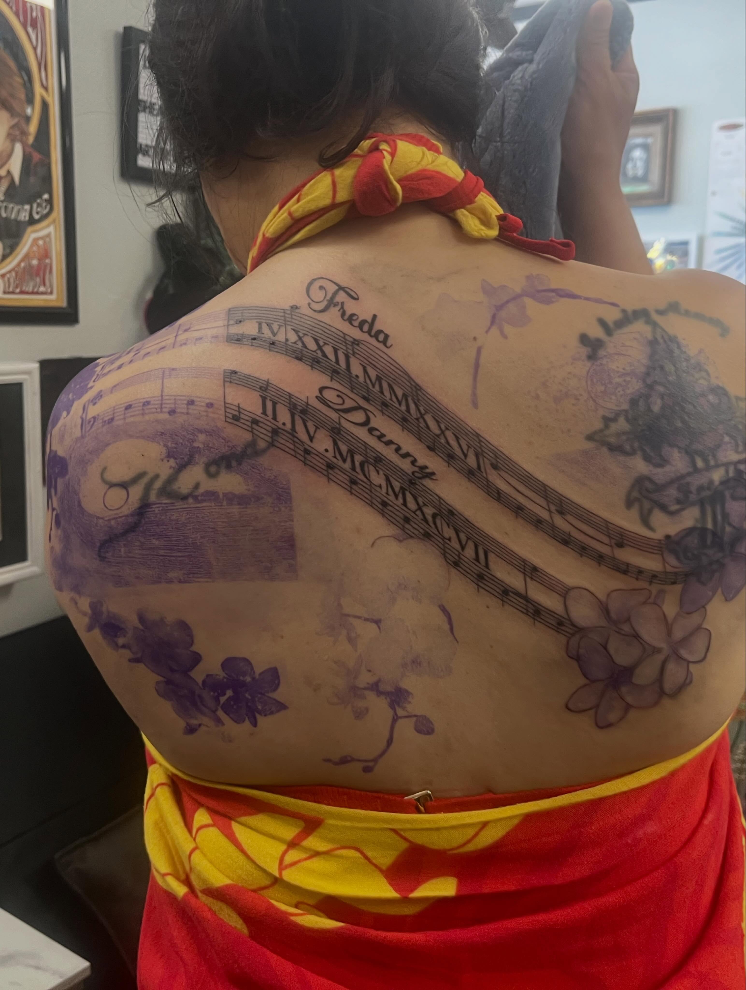 Tattoo by @sheannatattoo — lettering_script