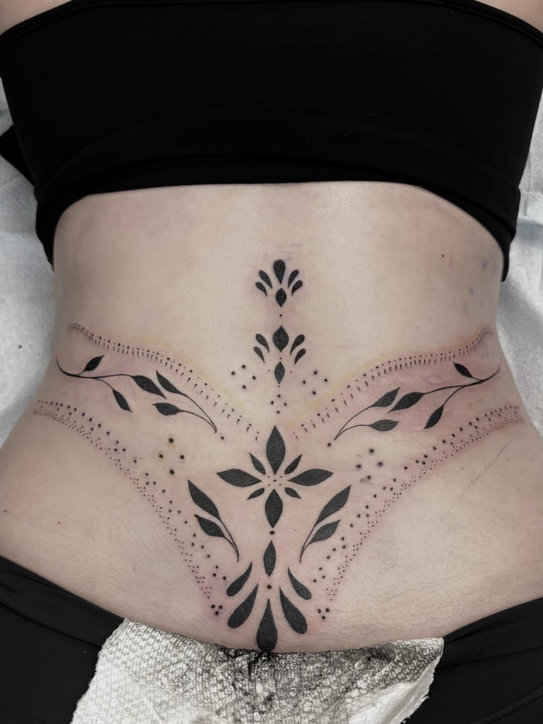 Tattoo by @emmydoestattoos โ dotwork, ornamental