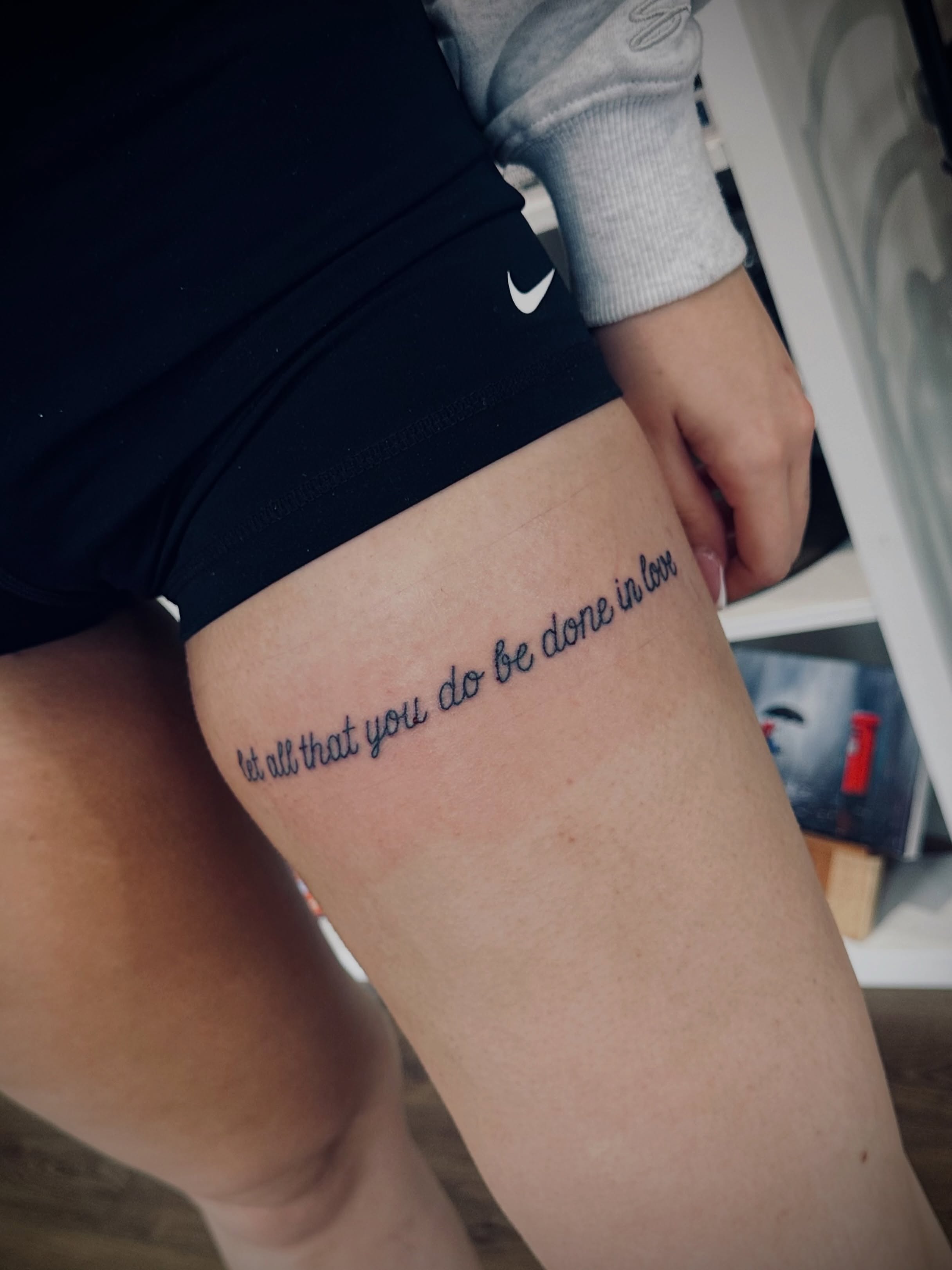 Tattoo by @tatt2st — lettering_script