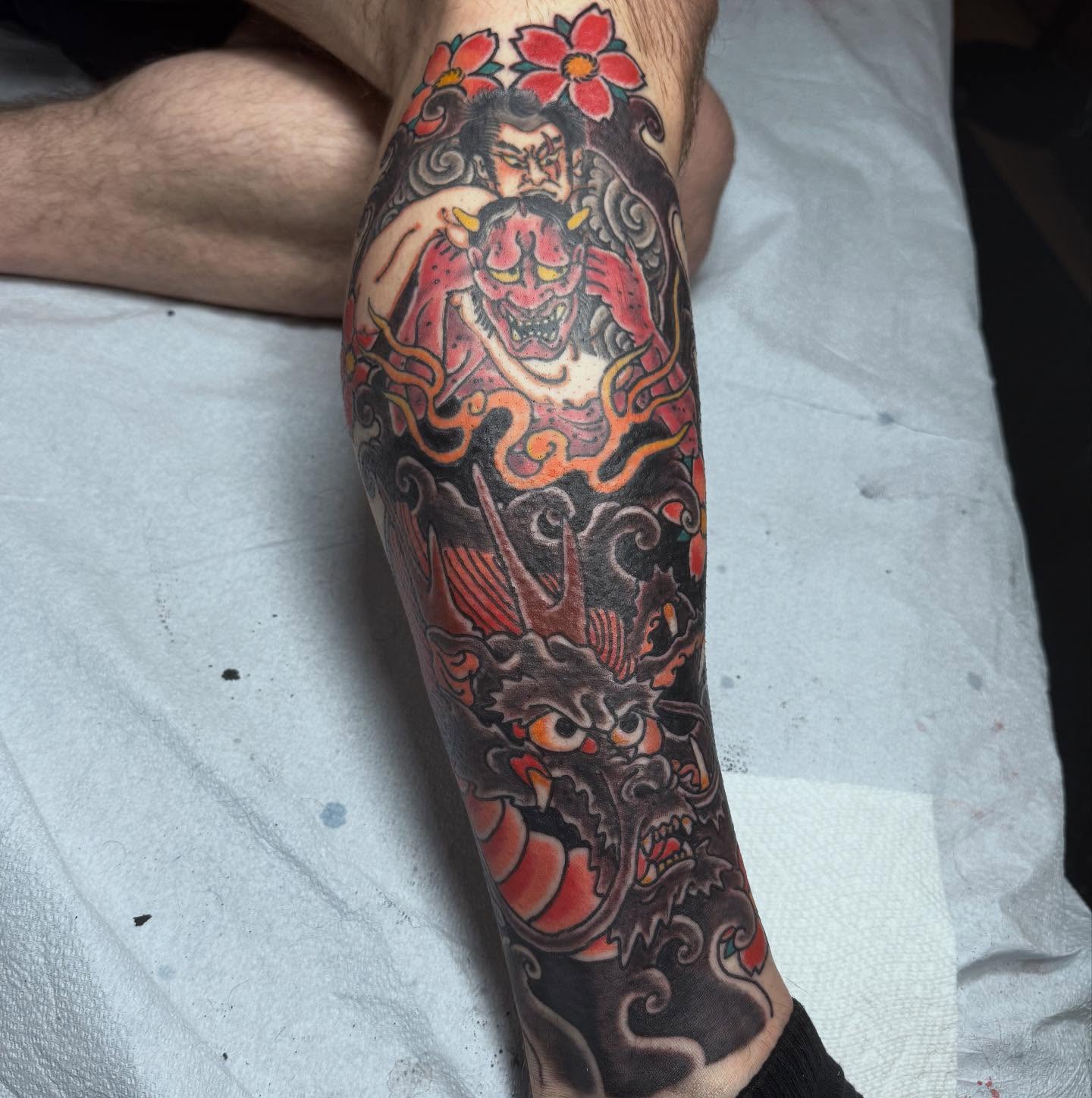 Tattoo by @joshftwtattoo — japanese_irezumi
