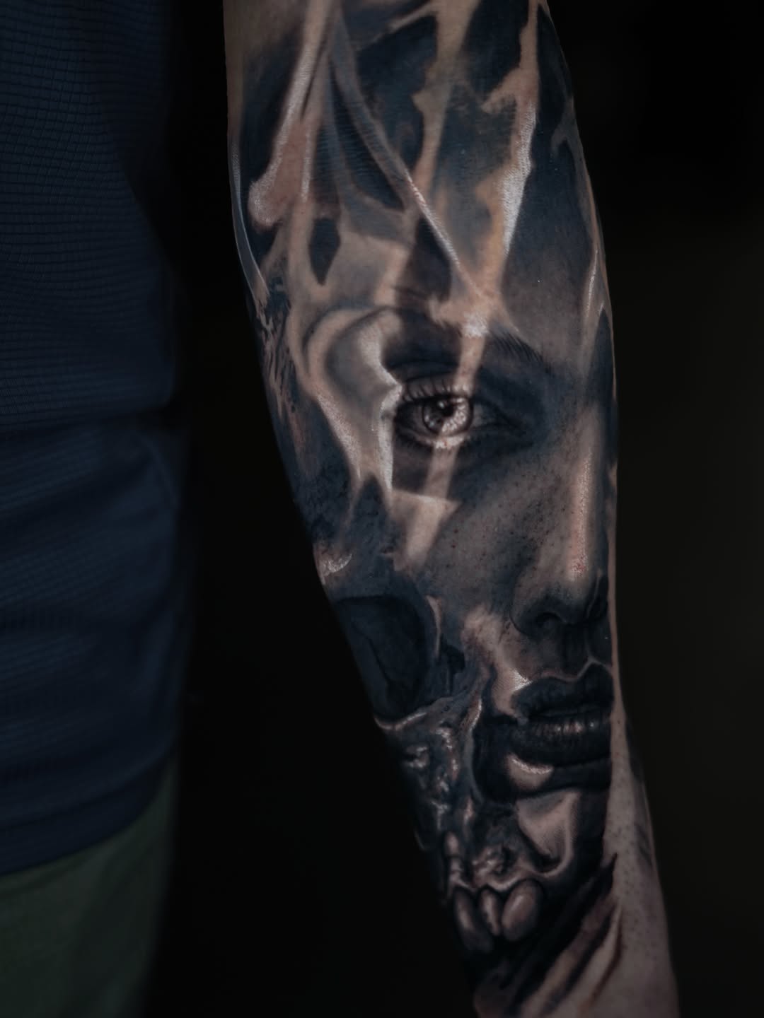 Tattoo by @rene_artt — realism, dark_realism