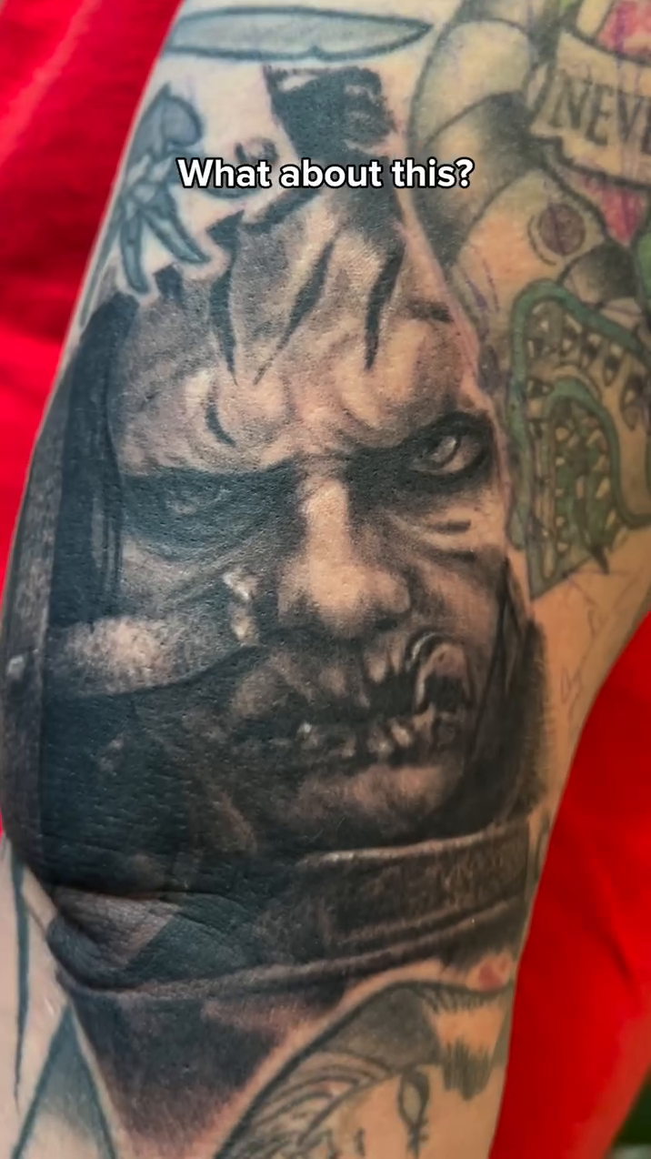 Tattoo by @fridaynighttattoos — realism, black_and_grey