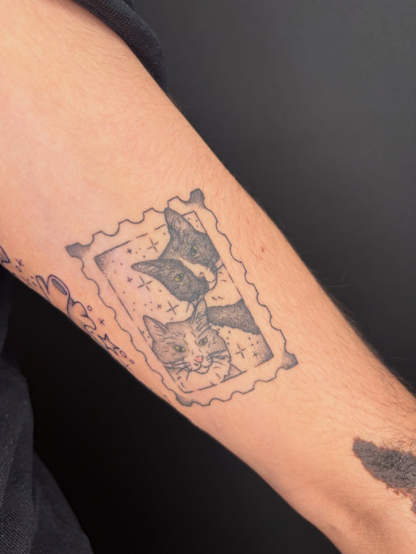 Tattoo by @poppyoliviatattoo — black_and_grey