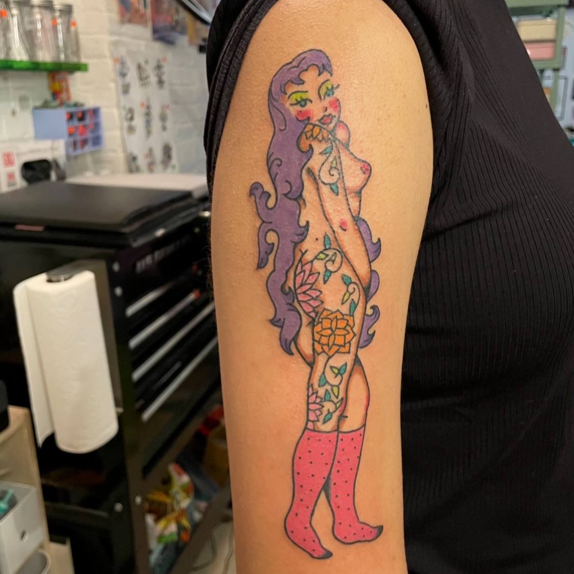 Tattoo by @love4evertatt2 — american_traditional