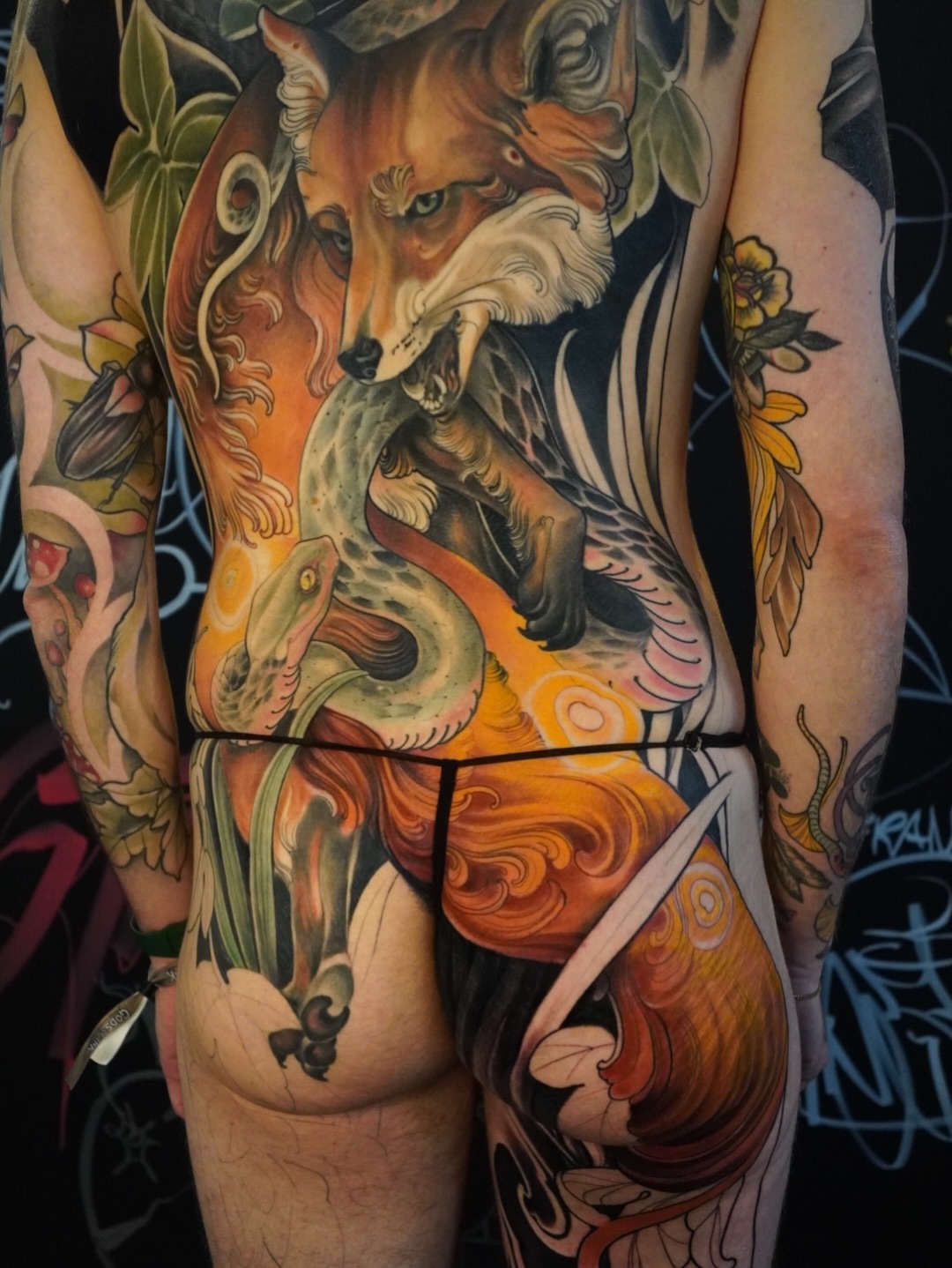 Tattoo by @fiori_lorett — american_traditional, realism
