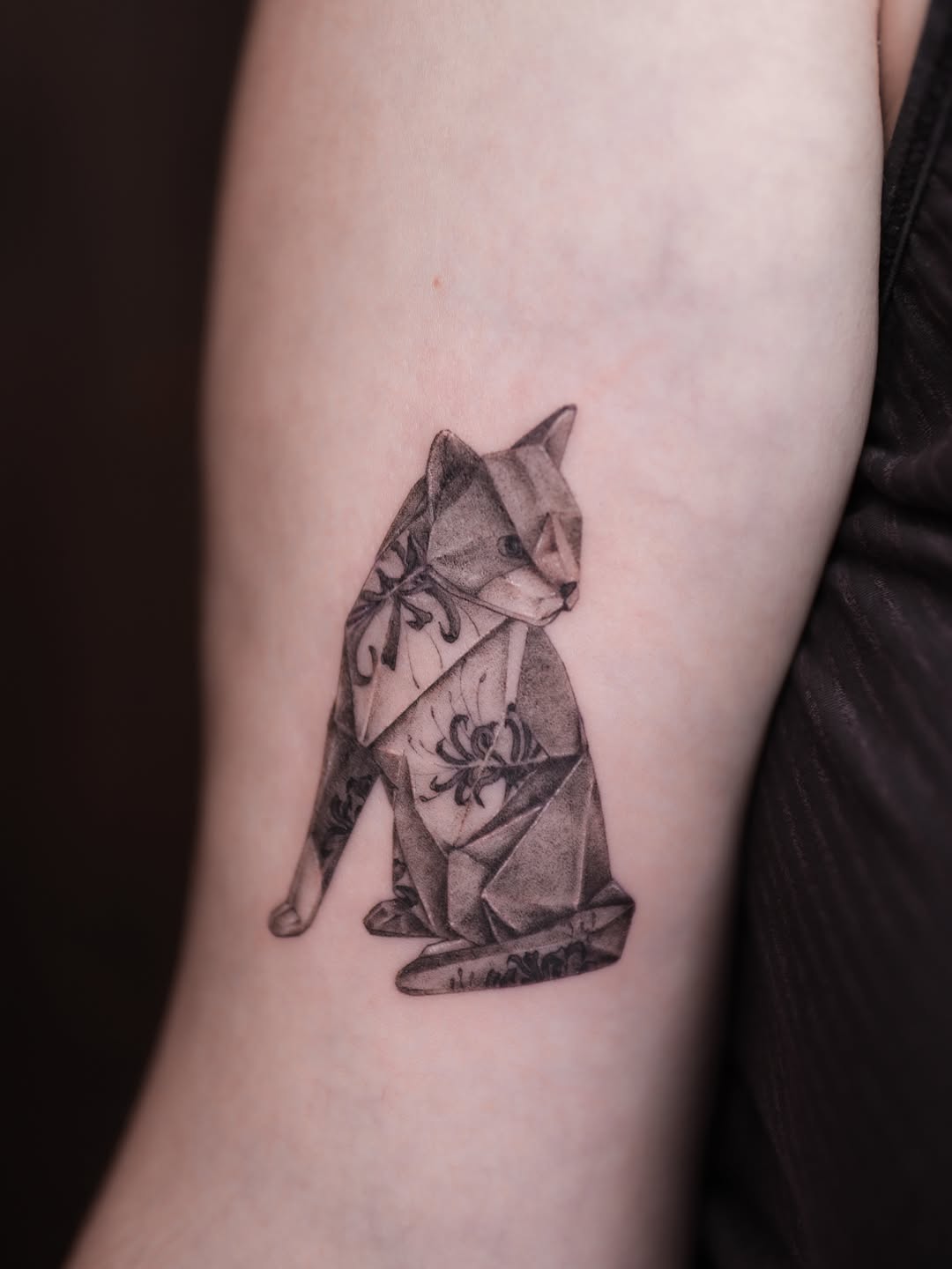 Tattoo by @alinasovina.tattooing — black_and_grey, realism