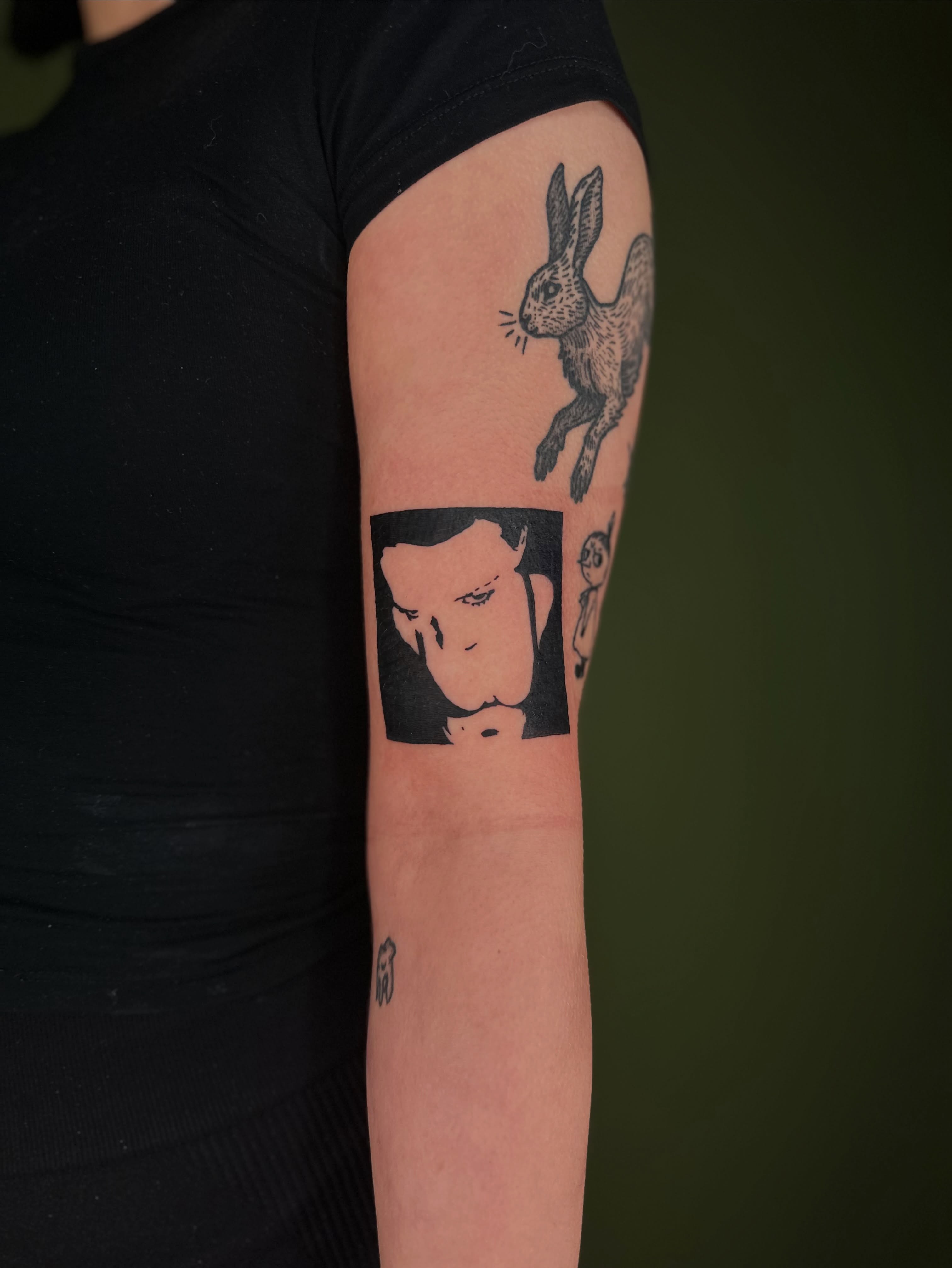 Tattoo by @tapiotats — black_and_grey
