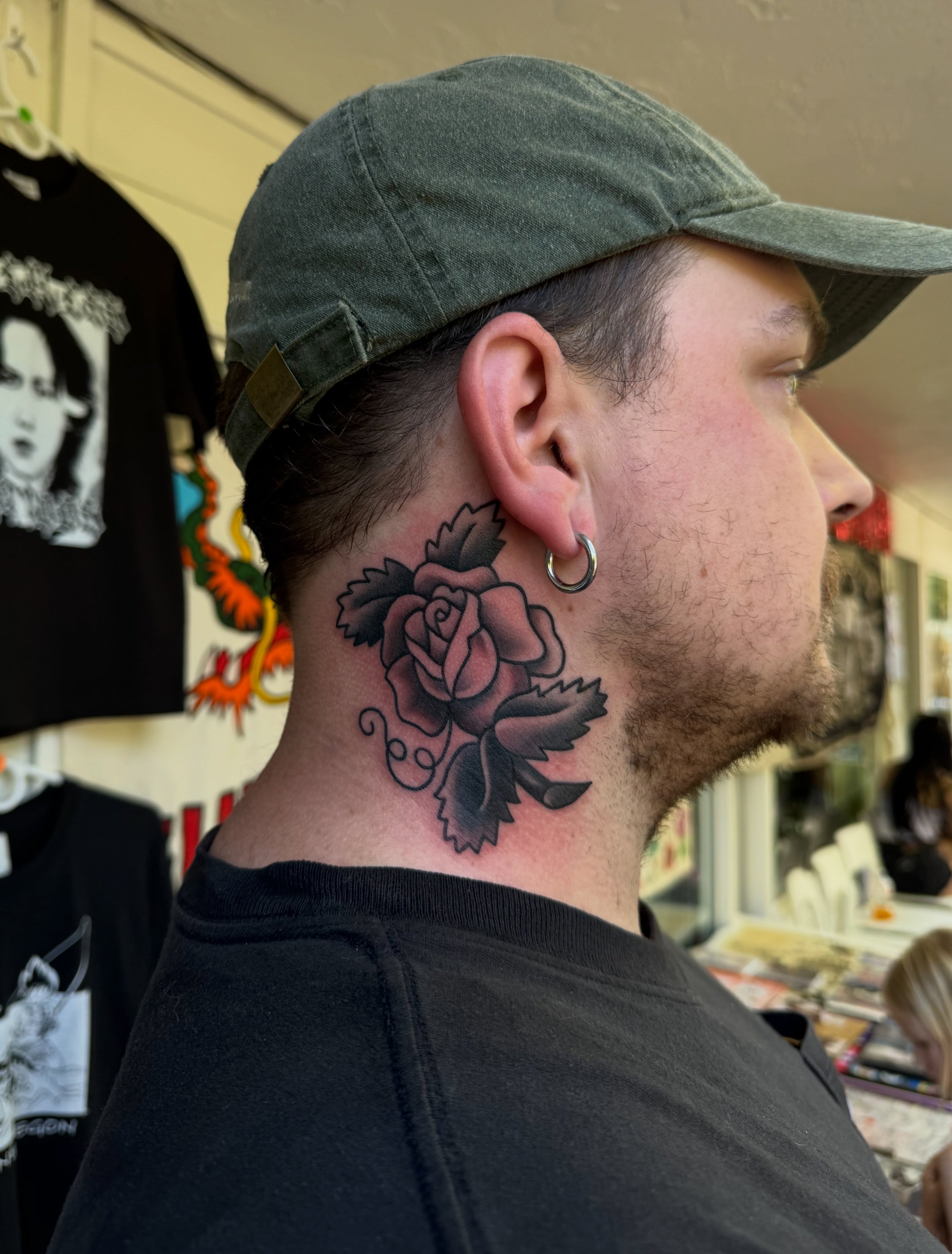 Tattoo by @rarespider — black_and_grey