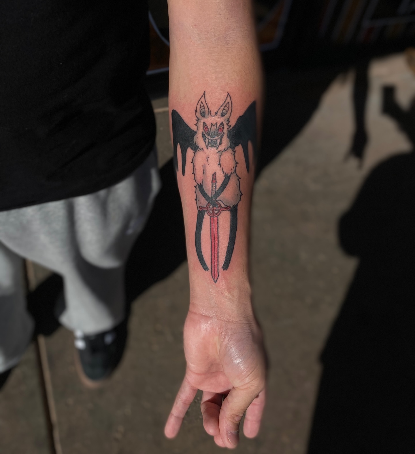 Tattoo by @elliotjayetattoos — anime